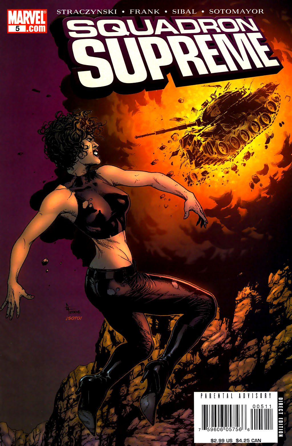 Read online Squadron Supreme (2006) comic -  Issue #5 - 1