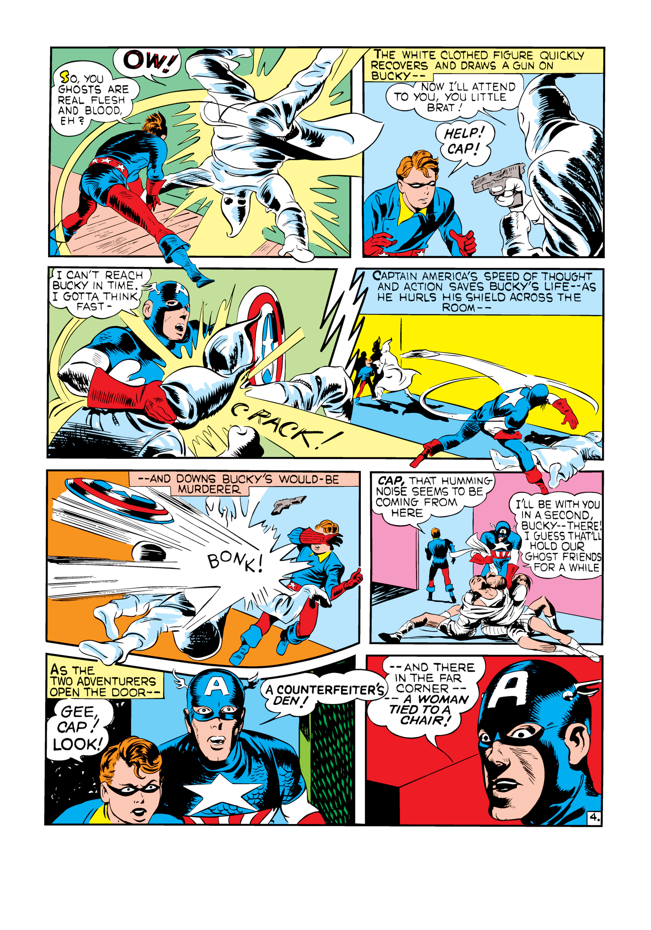 Read online Marvel Masterworks: Golden Age Captain America comic -  Issue # TPB 1 (Part 3) - 38