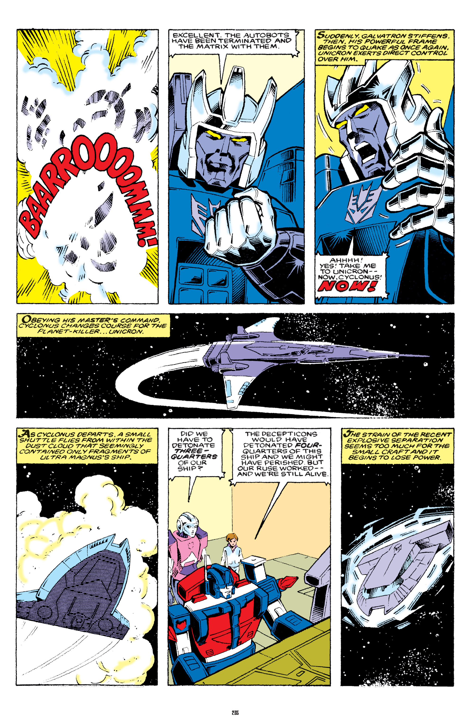Read online The Transformers Classics comic -  Issue # TPB 7 - 234