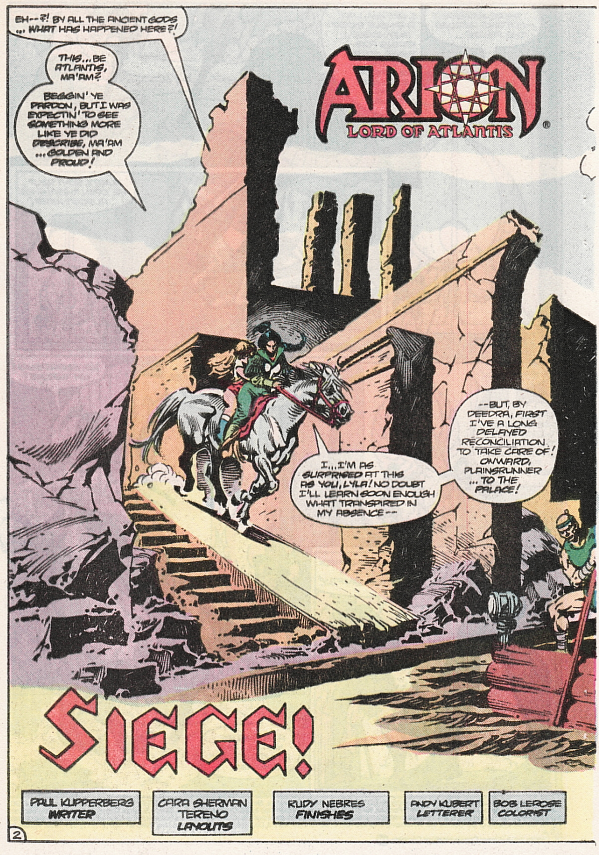 Read online Arion, Lord of Atlantis comic -  Issue #29 - 3