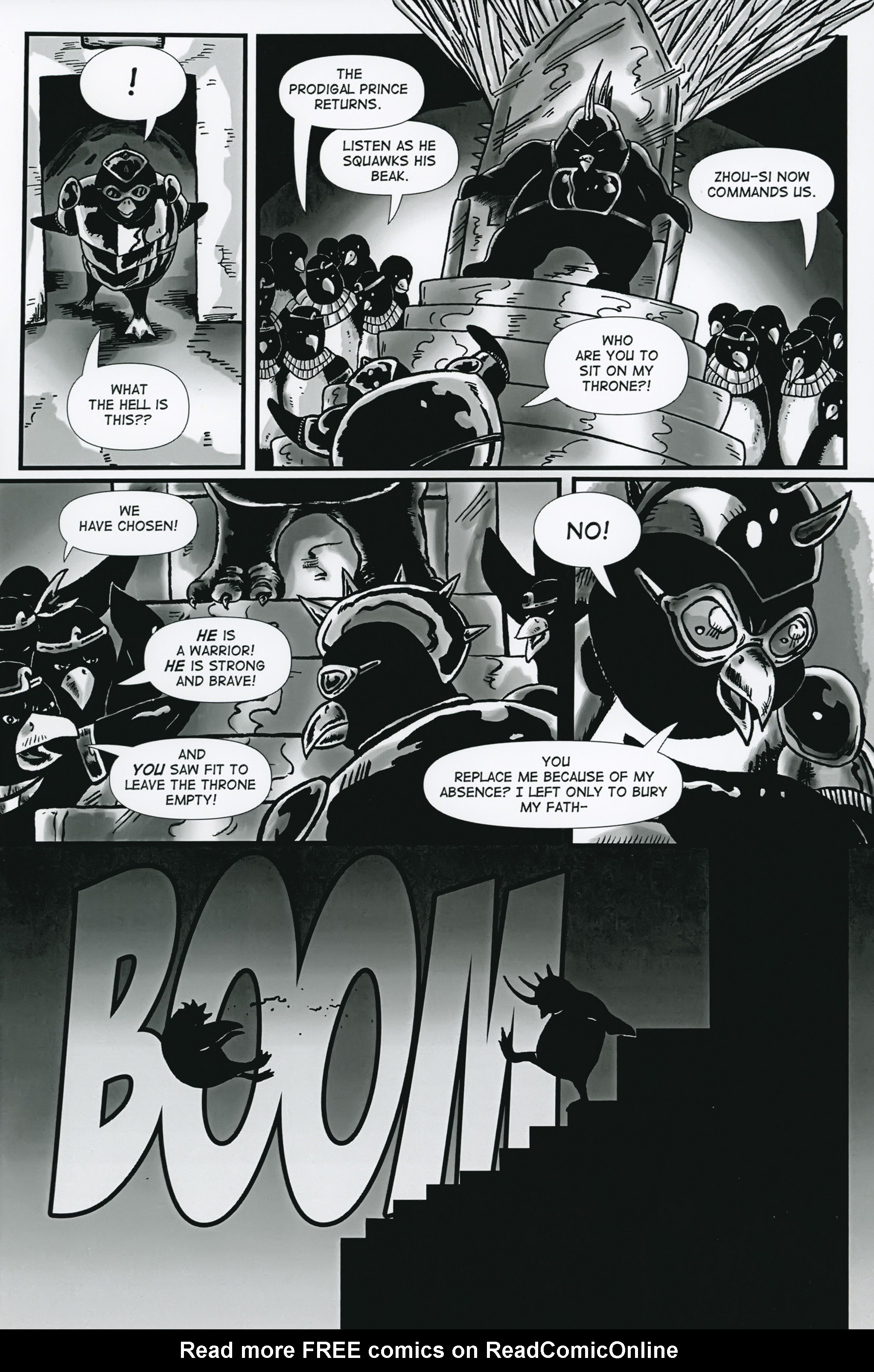 Read online Penguins vs. Possums comic -  Issue #2 - 9