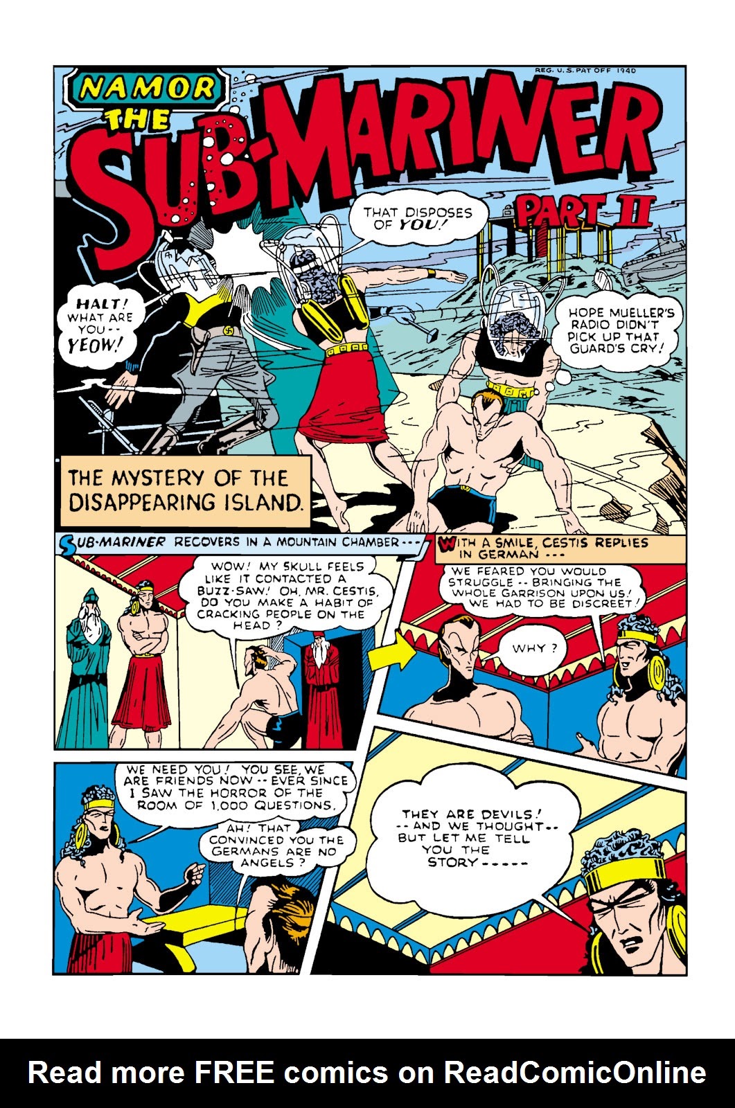 Read online Sub-Mariner Comics comic -  Issue #3 - 25