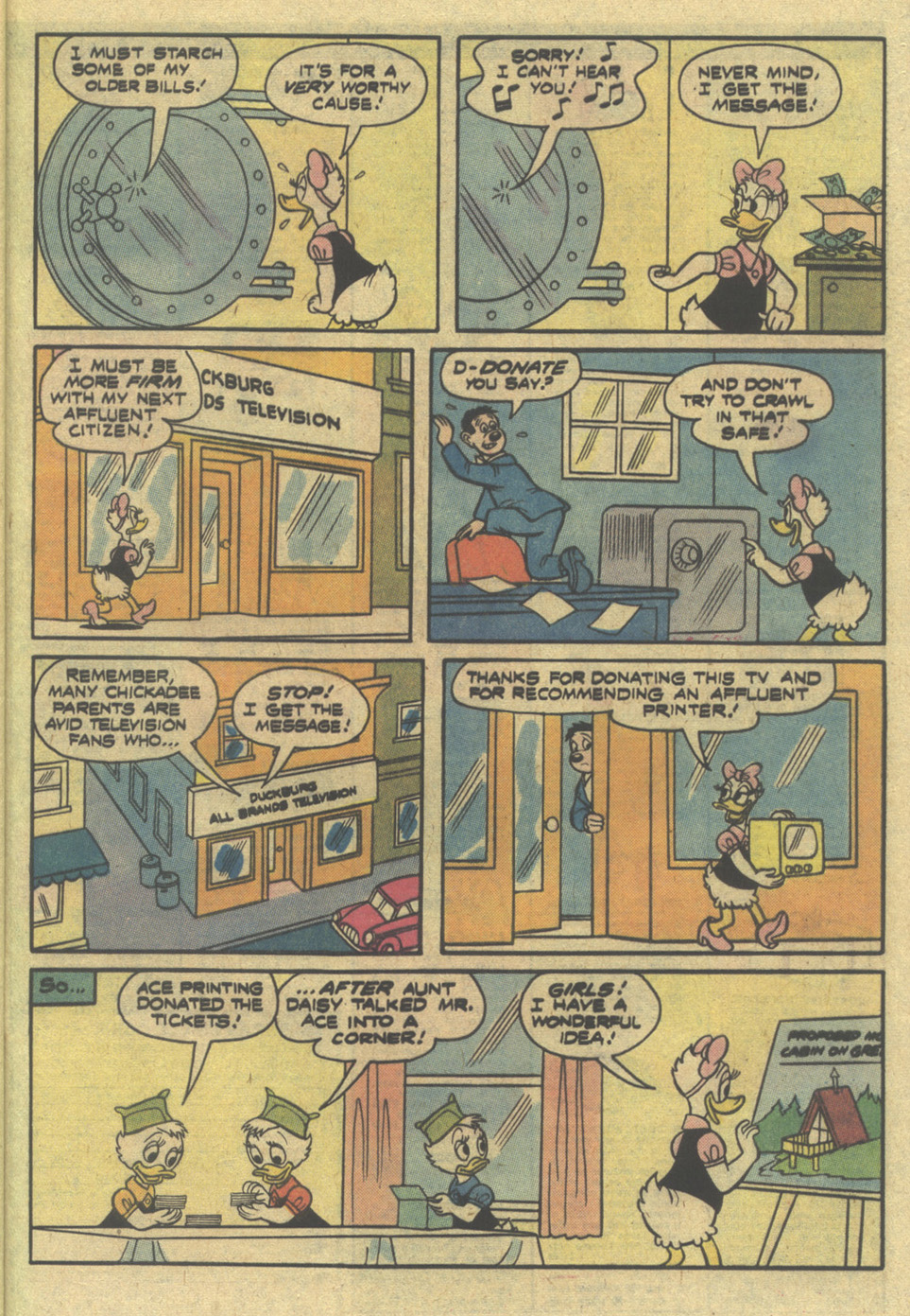 Read online Walt Disney Daisy and Donald comic -  Issue #25 - 29