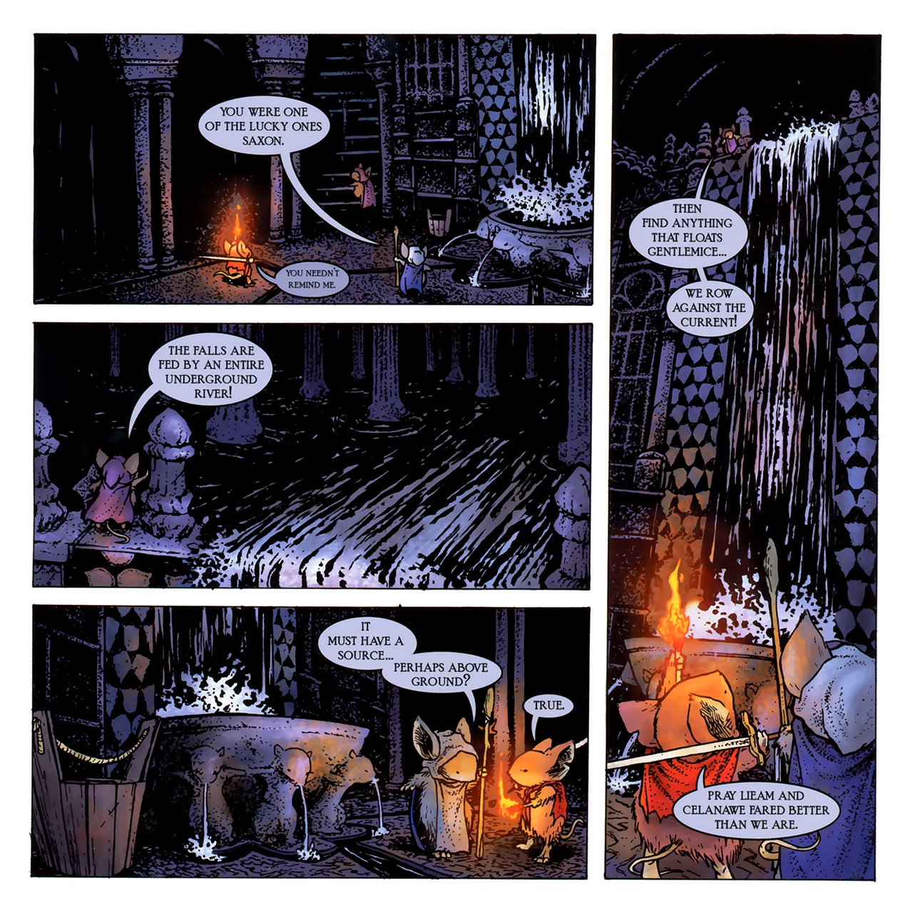 Read online Mouse Guard: Winter 1152 comic -  Issue #5 - 6