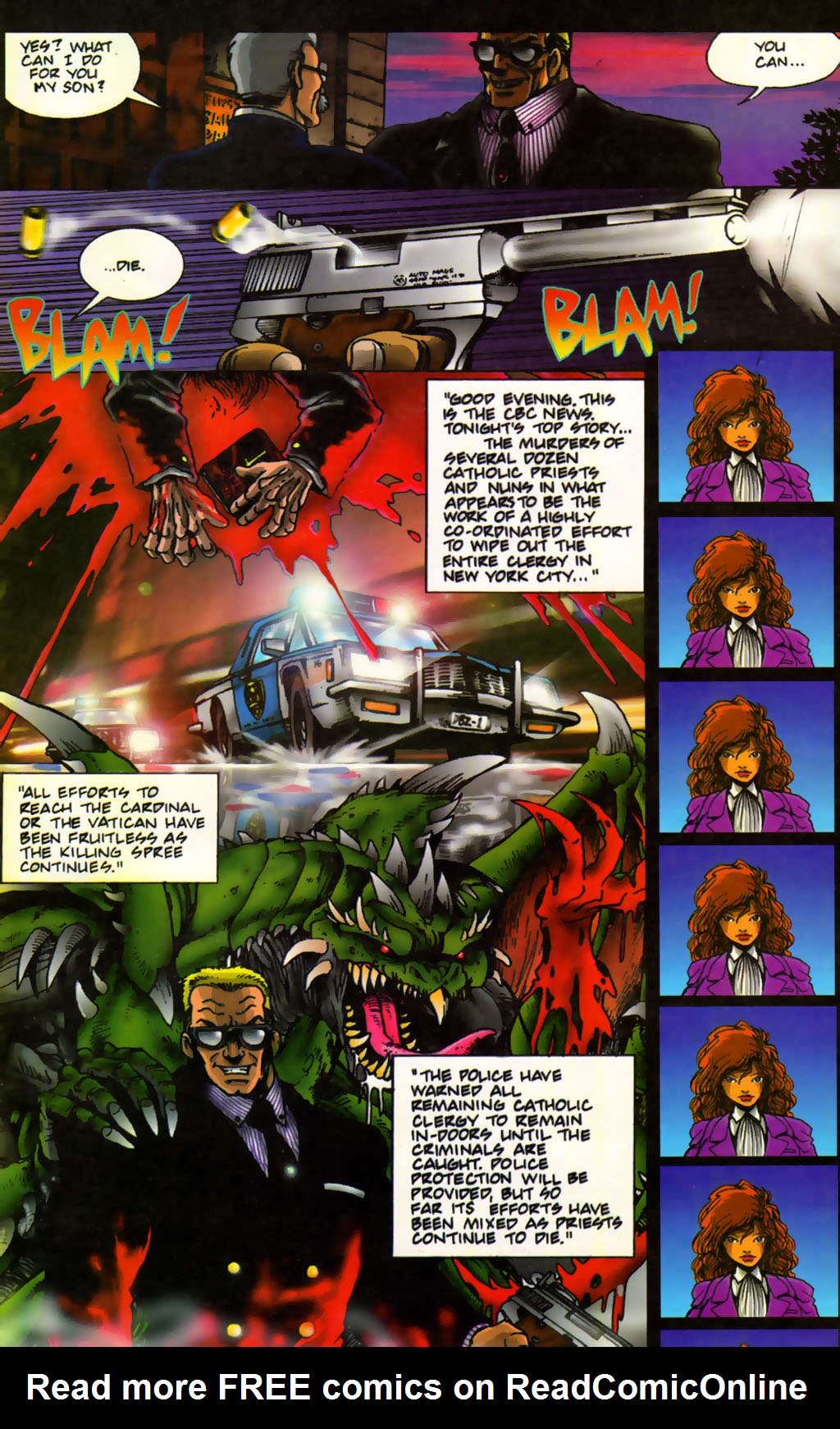 Read online Warrior Nun Areala (1994) comic -  Issue #2 - 10