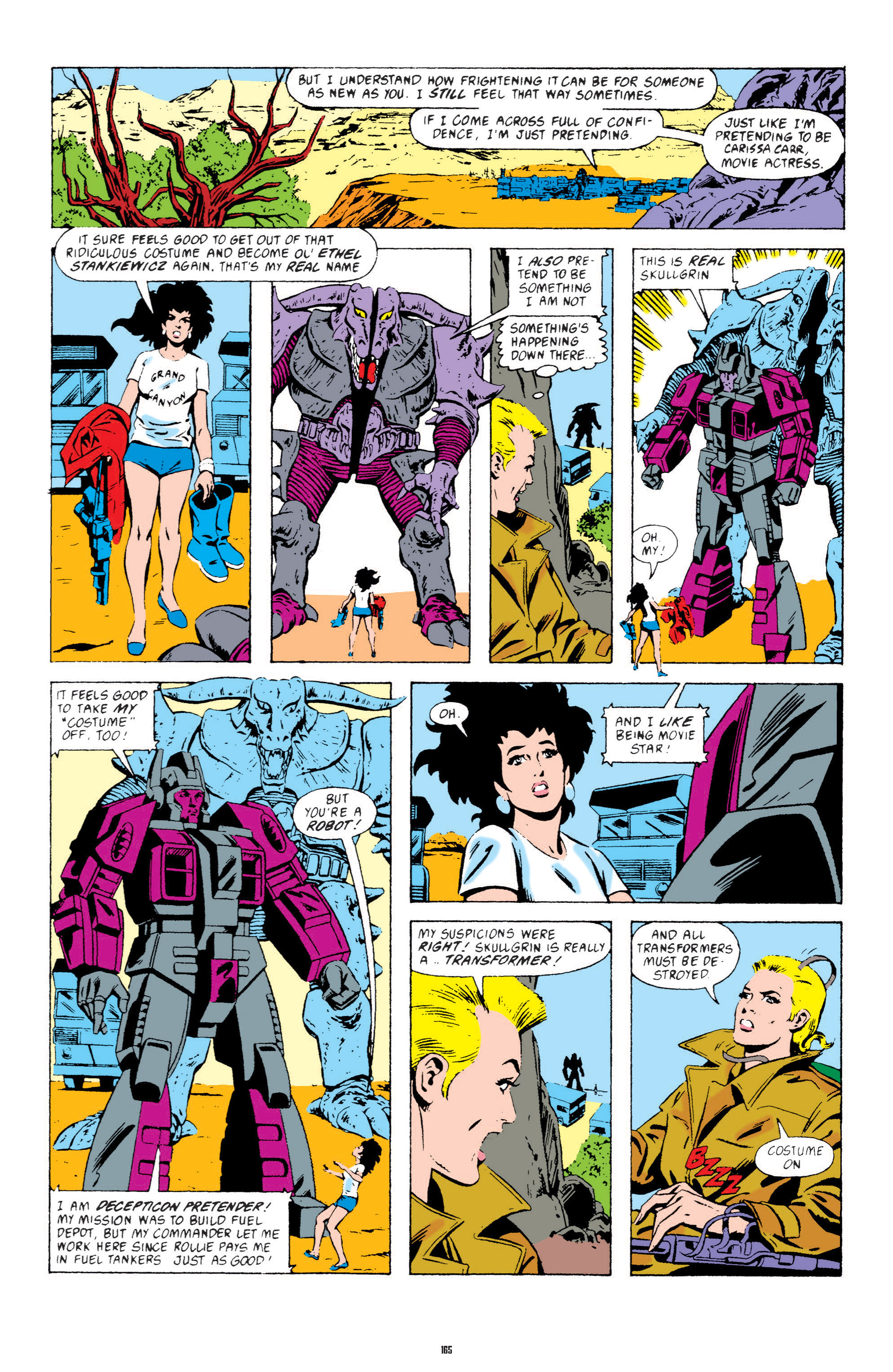 Read online The Transformers Classics comic -  Issue # TPB 4 - 166