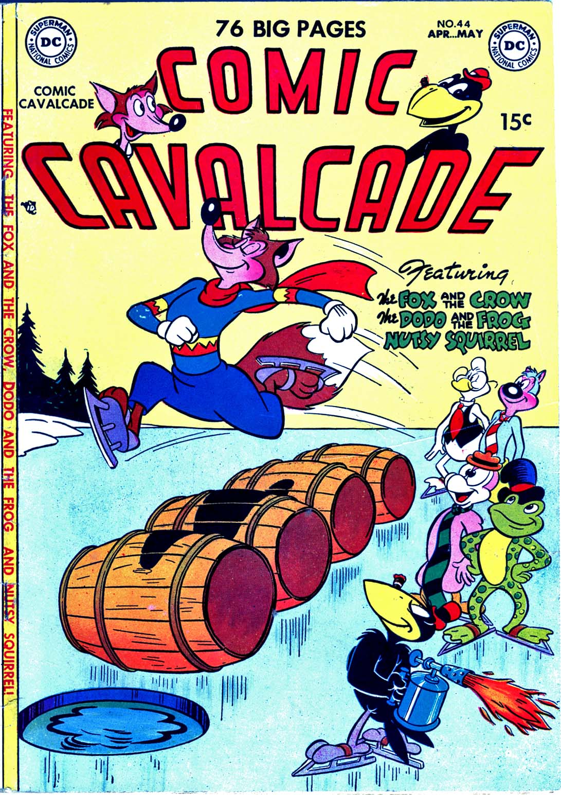 Read online Comic Cavalcade comic -  Issue #44 - 1
