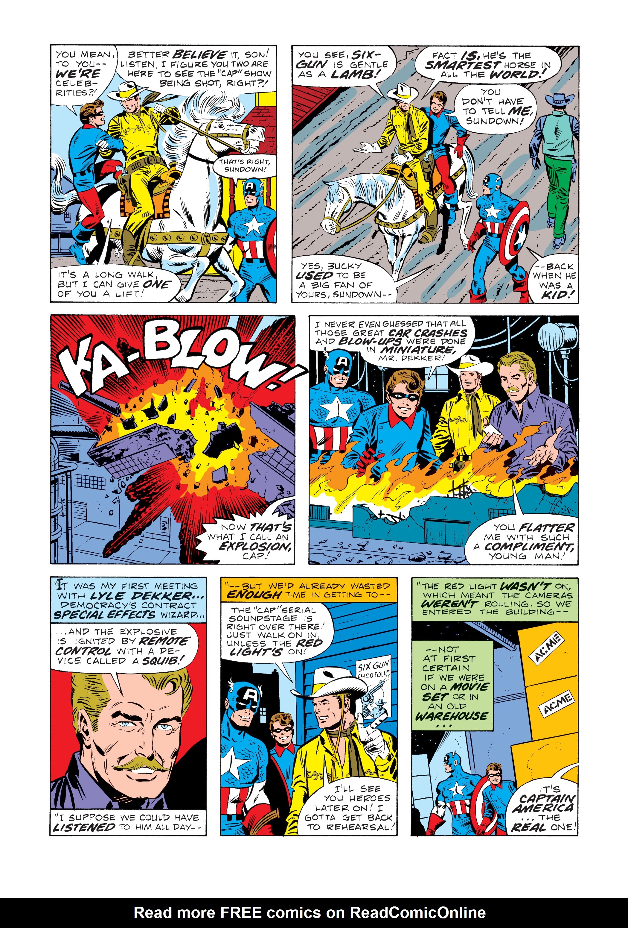 Read online Marvel Masterworks: Captain America comic -  Issue # TPB 12 (Part 1) - 67