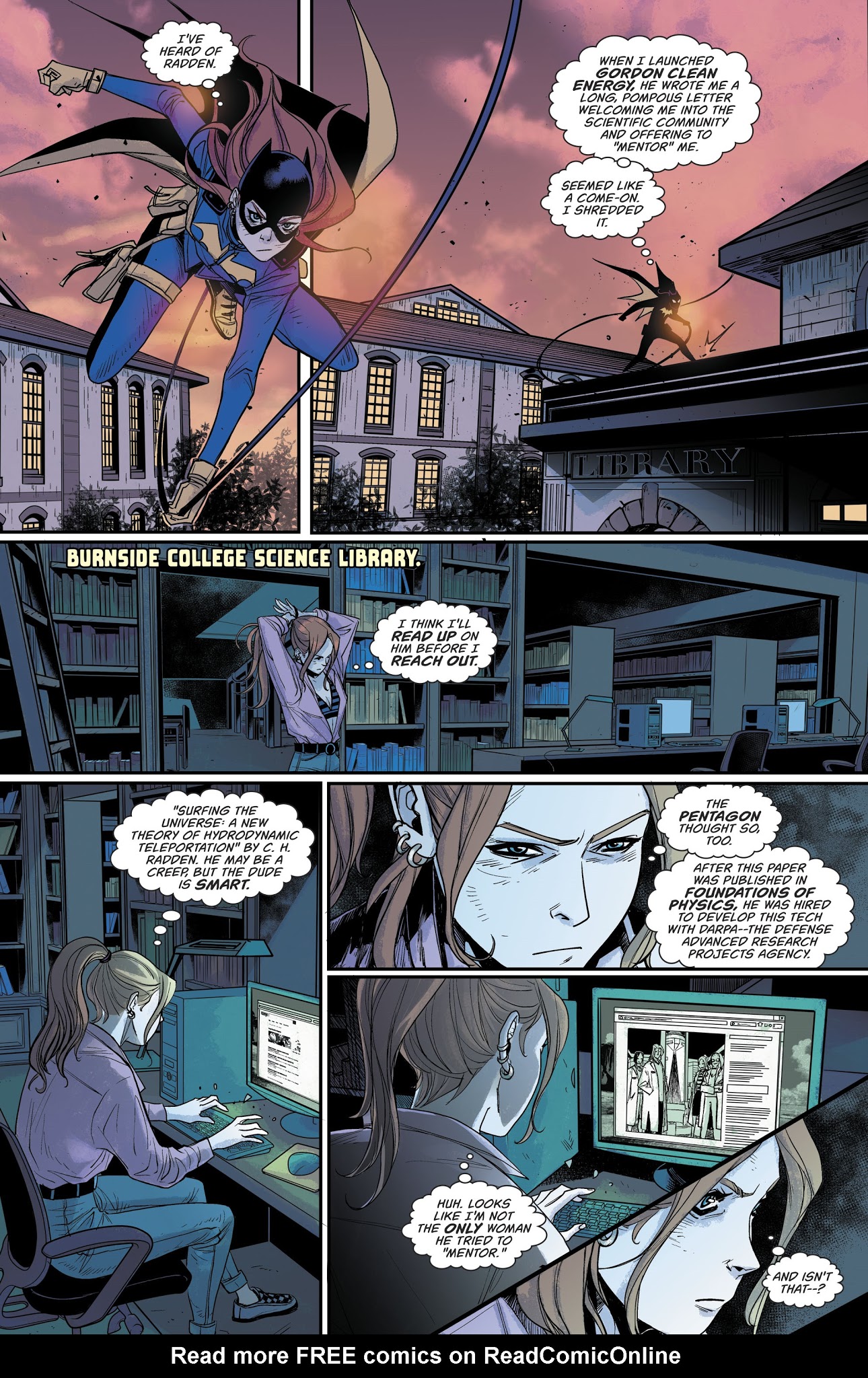 Read online Batgirl (2016) comic -  Issue #12 - 12