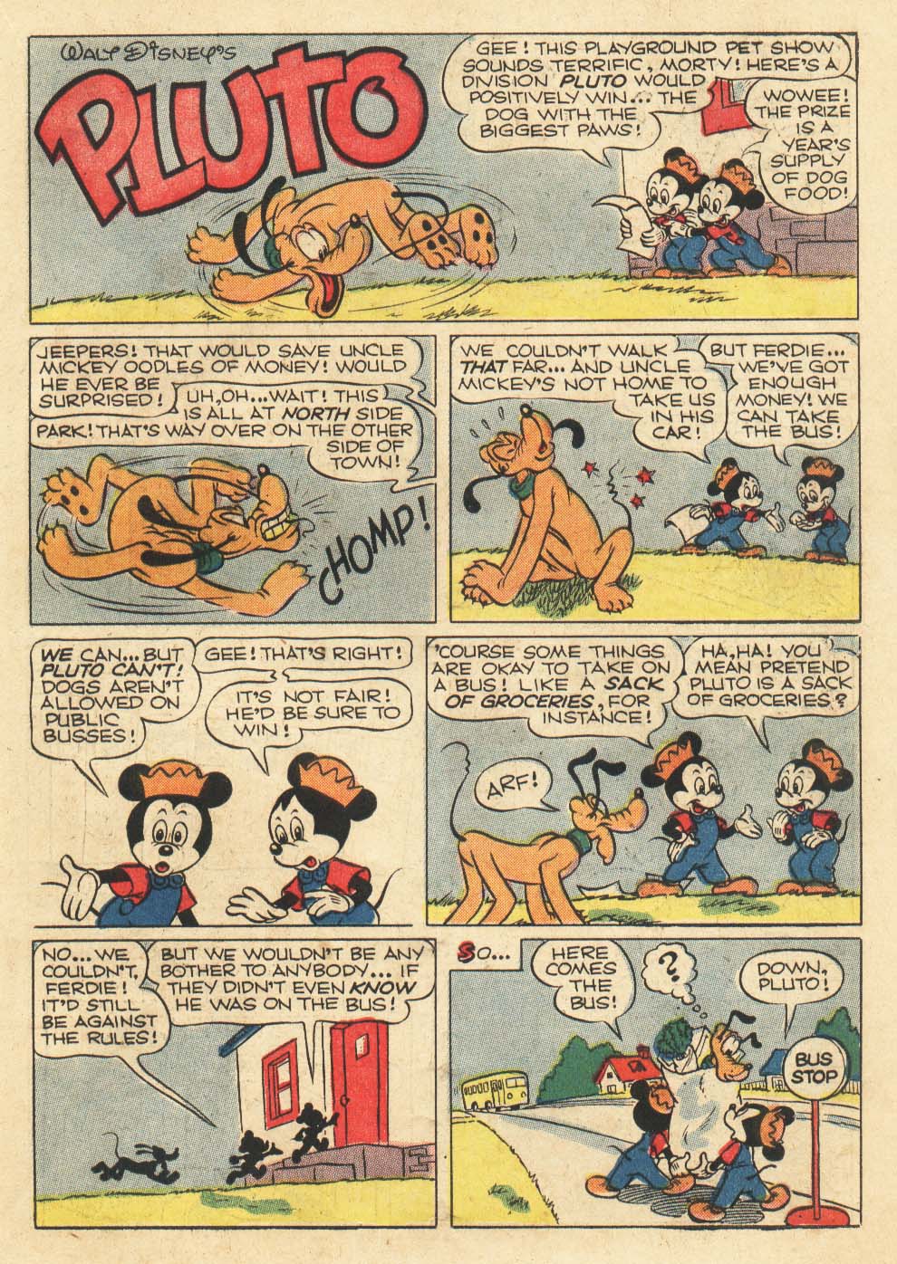 Read online Walt Disney's Comics and Stories comic -  Issue #195 - 19
