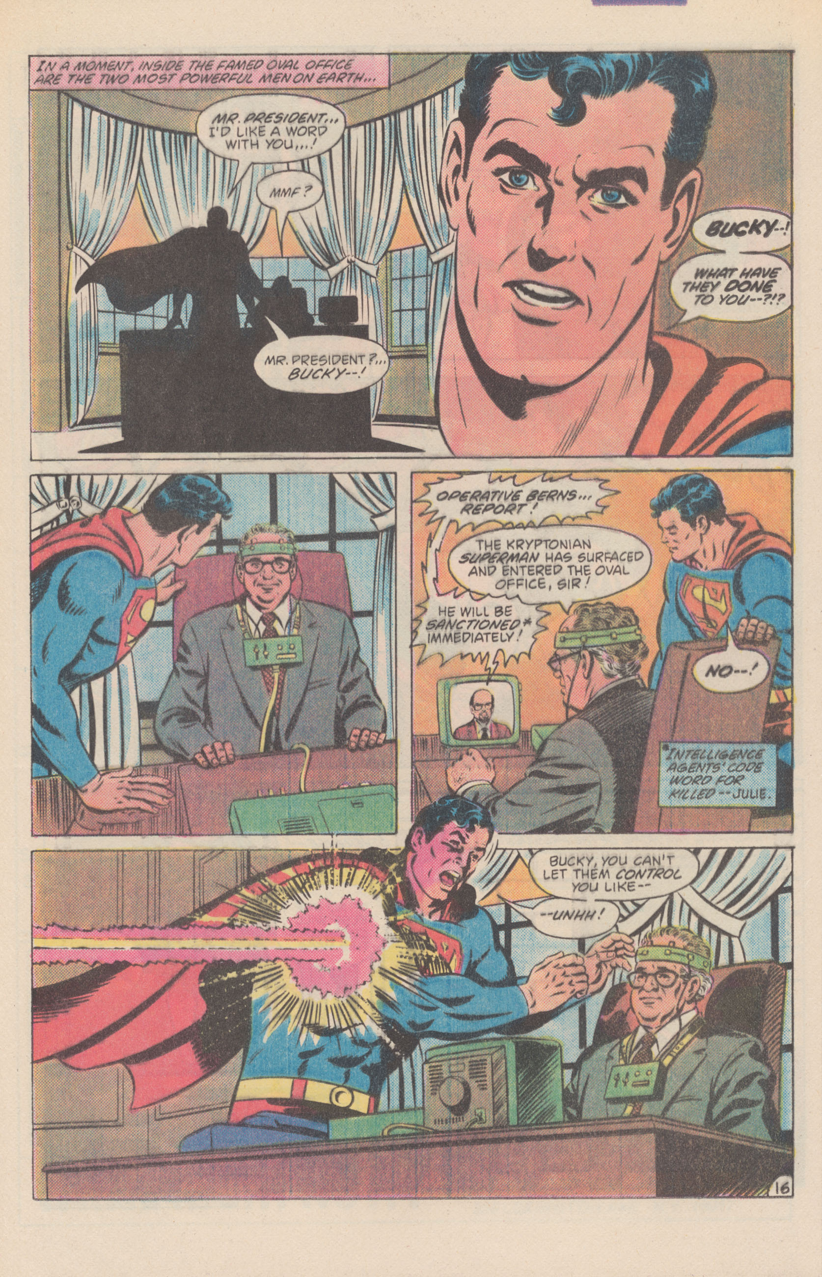 Read online Superman (1939) comic -  Issue #395 - 21