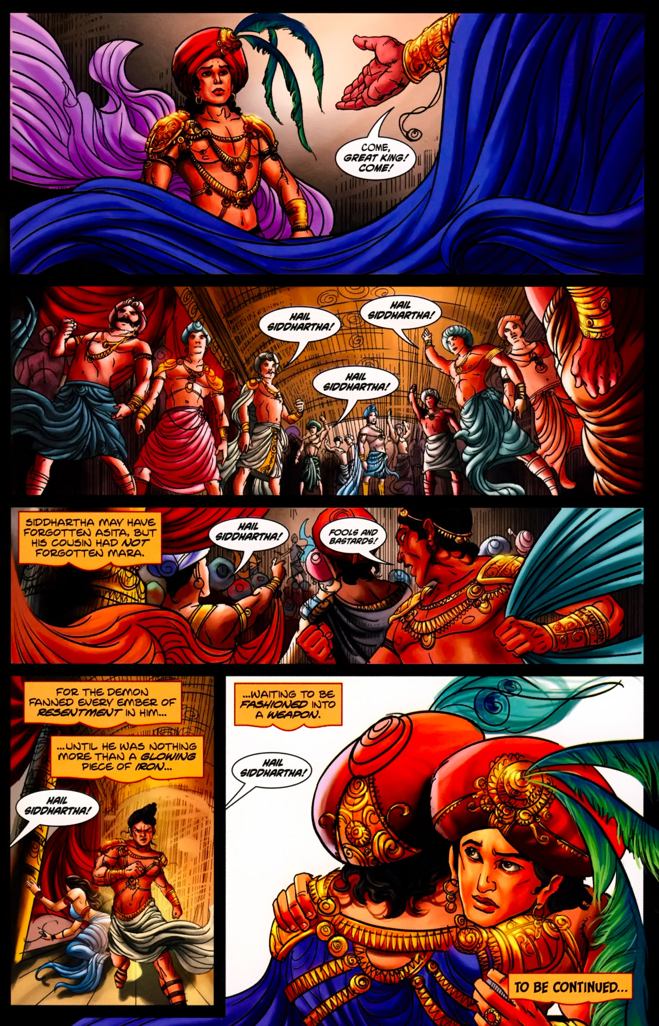 Read online Deepak Chopra's Buddha: A Story of Enlightenment comic -  Issue #2 - 29