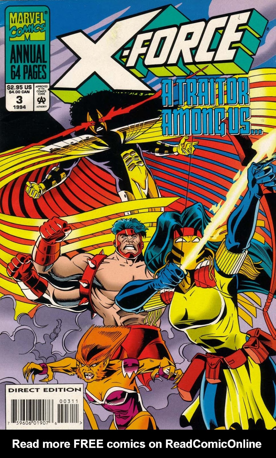X-Force (1991) issue Annual 3 - Page 1