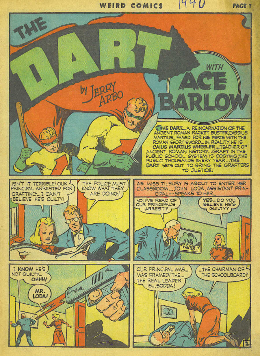 Read online Weird Comics comic -  Issue #10 - 2