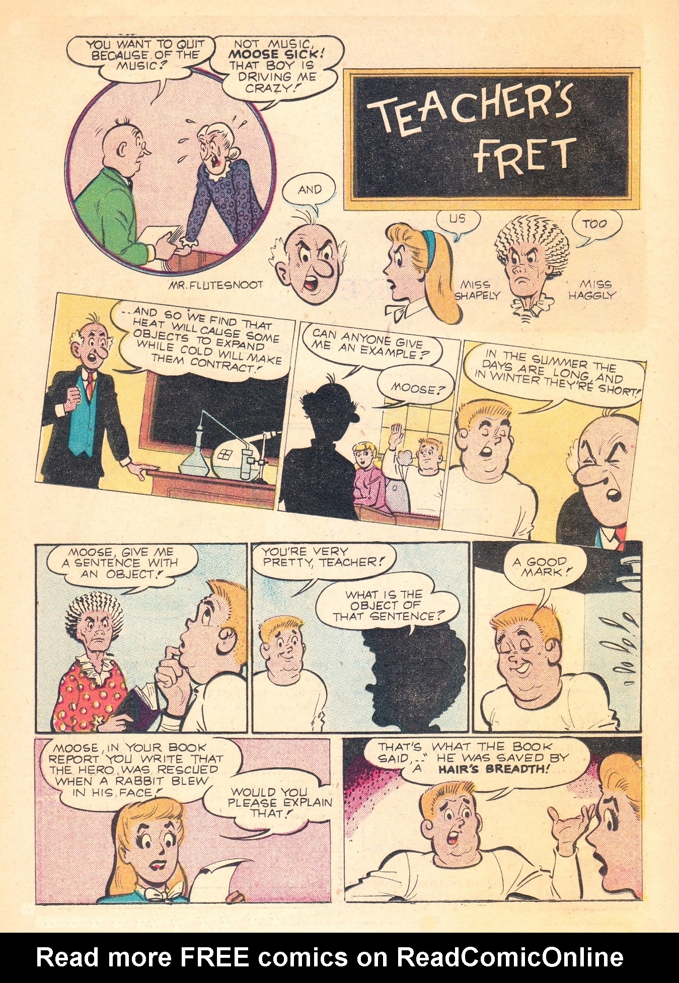 Read online Archie's Joke Book Magazine comic -  Issue #29 - 18