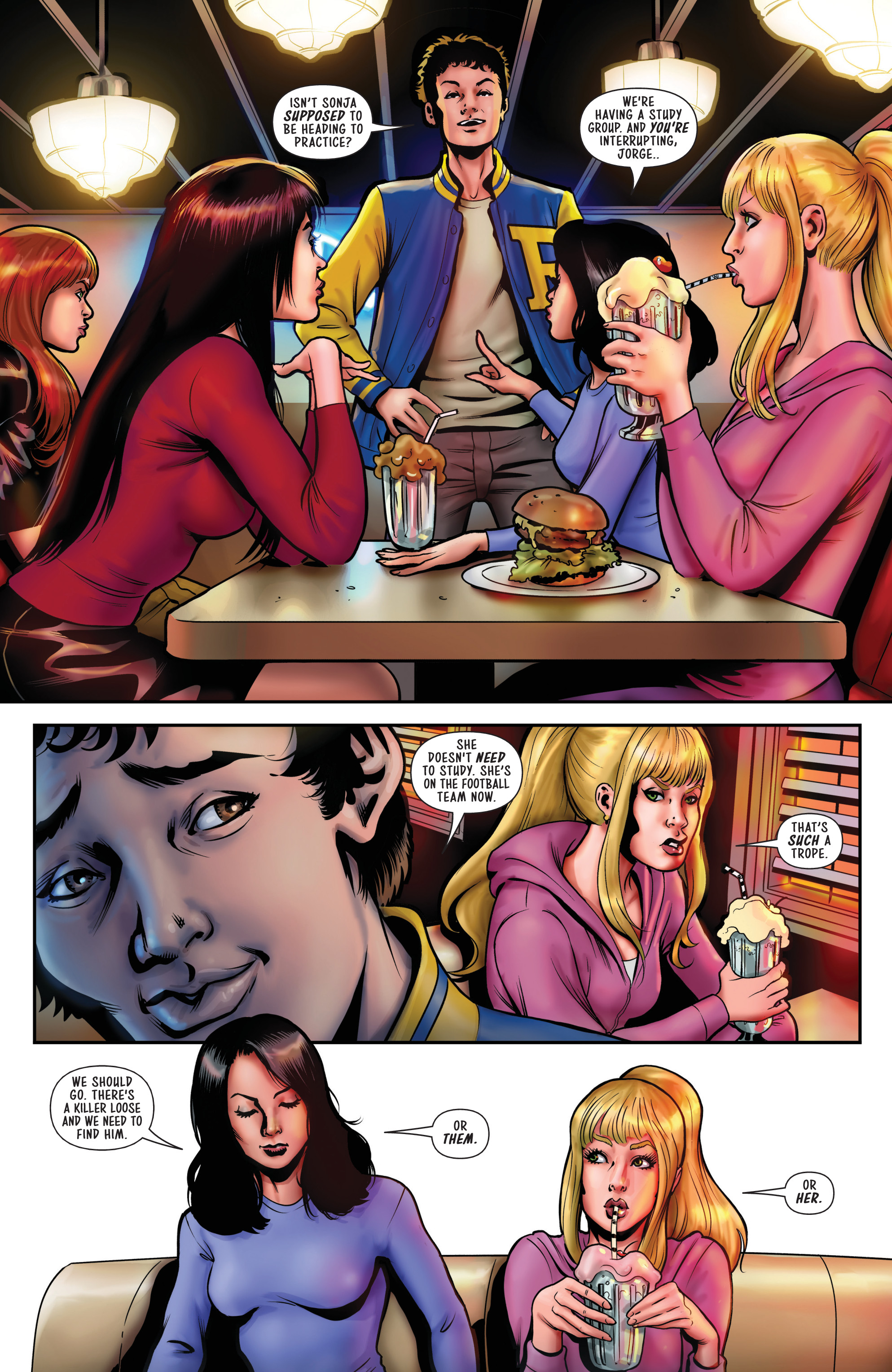Read online Red Sonja and Vampirella Meet Betty and Veronica comic -  Issue #2 - 14