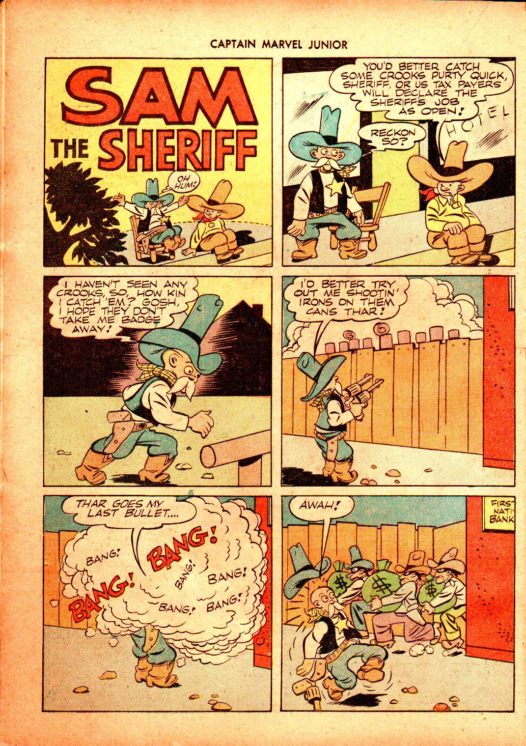 Read online Captain Marvel, Jr. comic -  Issue #16 - 18