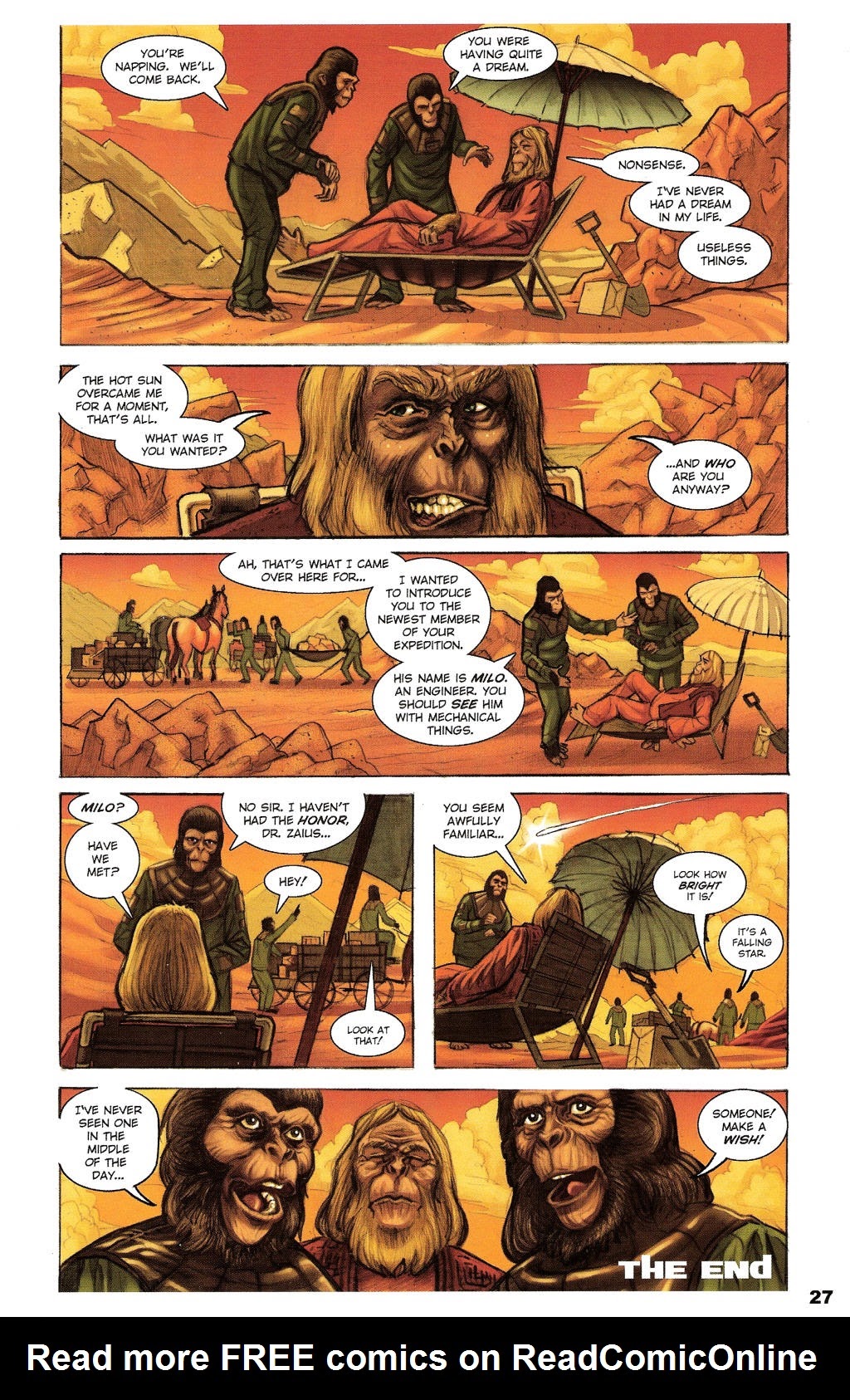 Read online Revolution on the Planet of the Apes comic -  Issue #6 - 26