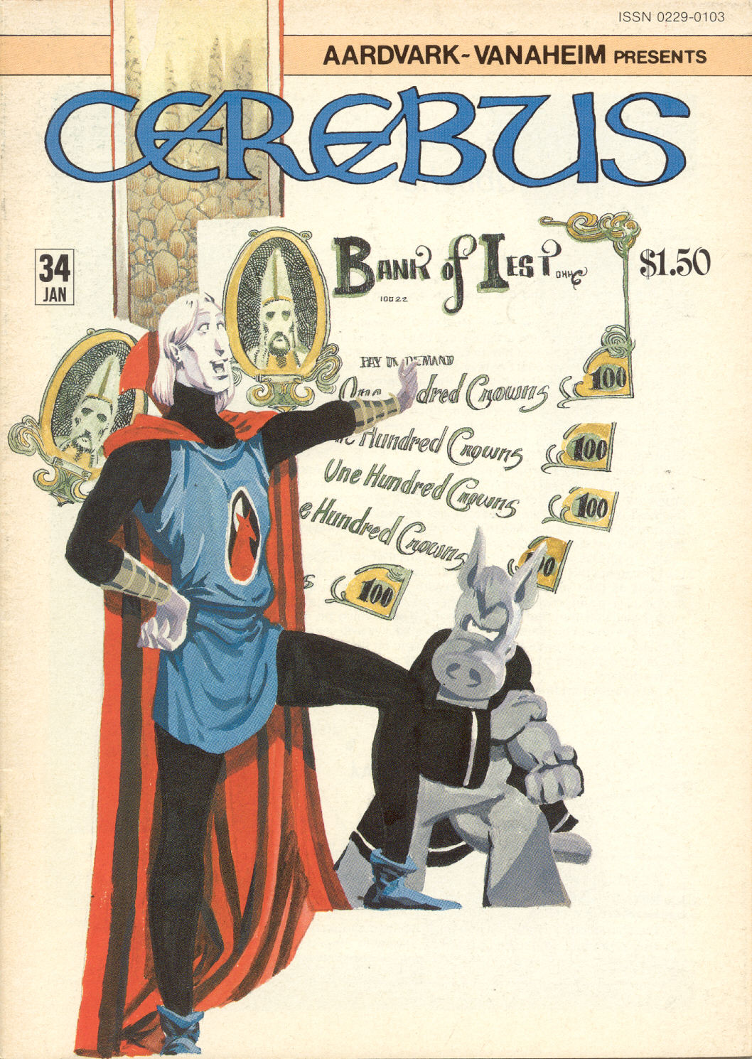 Read online Cerebus comic -  Issue #34 - 2