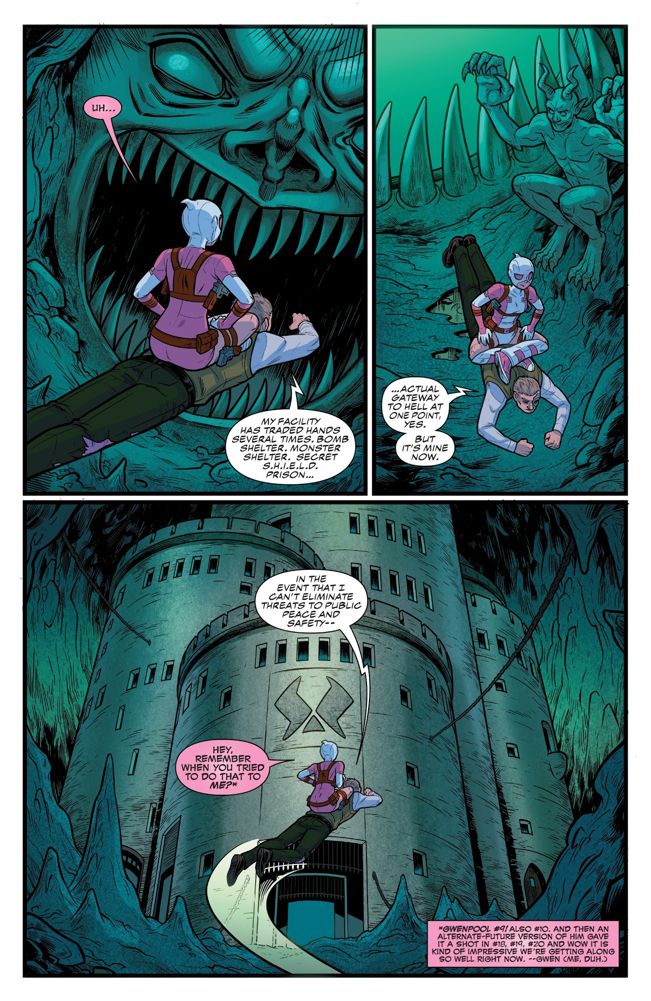Read online The Unbelievable Gwenpool comic -  Issue #22 - 5