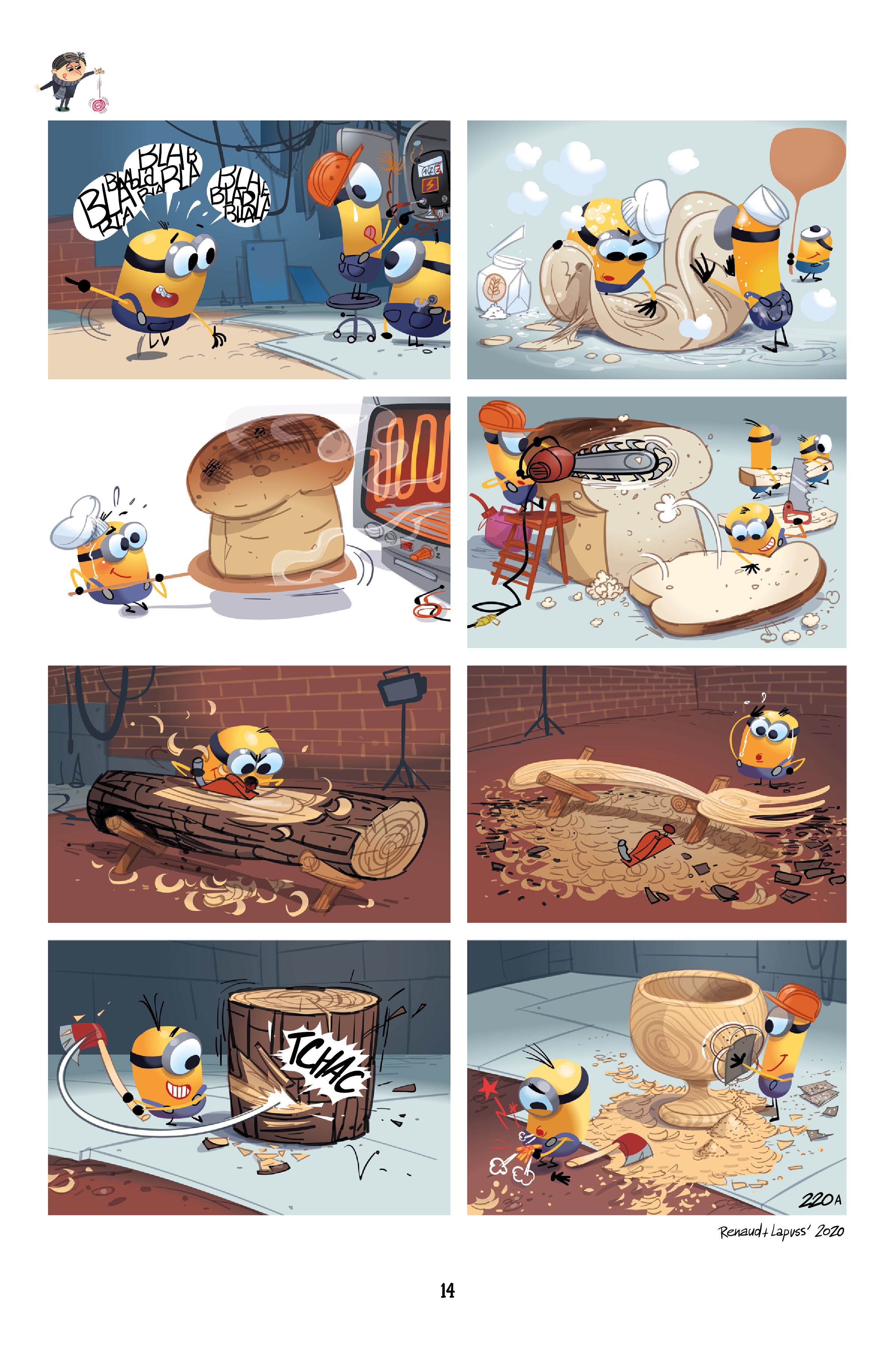 Read online Minions: Mini Boss comic -  Issue # Full - 15