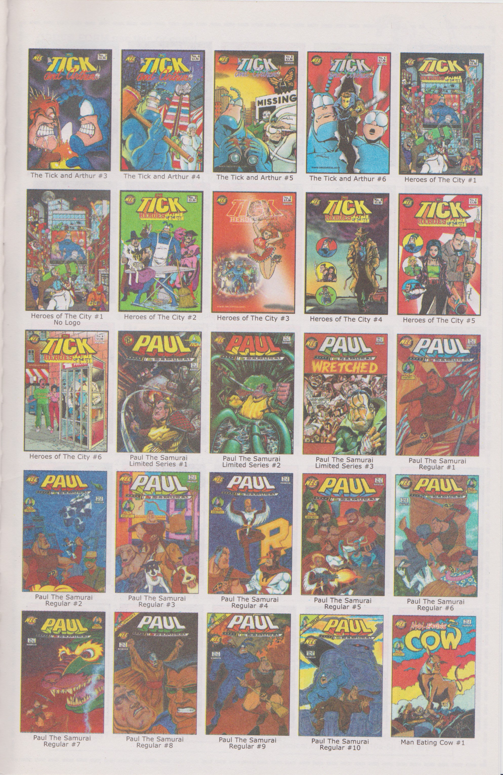 Read online The Tick Color comic -  Issue #2 - 33