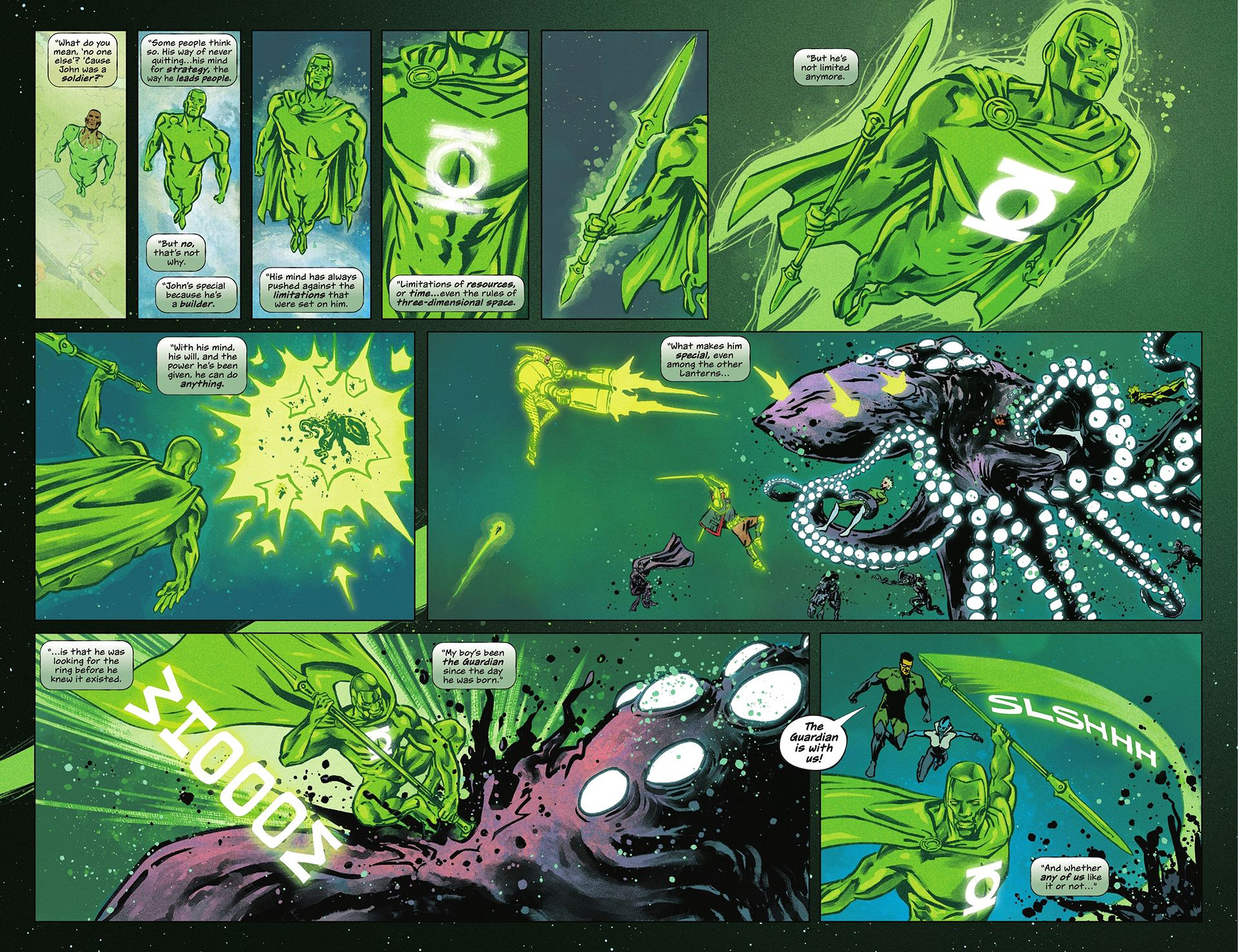 Read online Dark Crisis: Worlds Without a Justice League - Green Lantern comic -  Issue #1 - 12