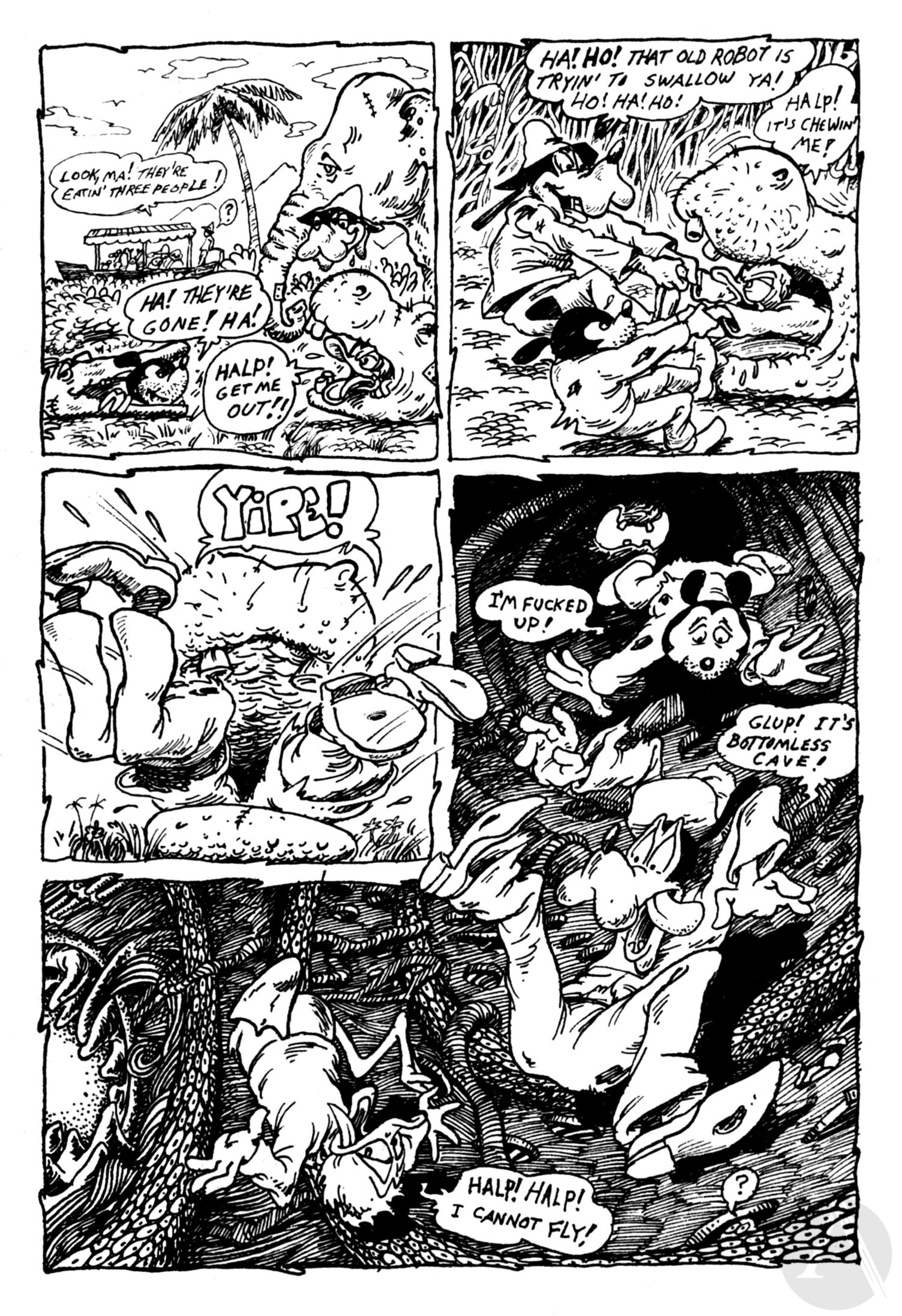 Read online Yellow Dog comic -  Issue #24 - 29