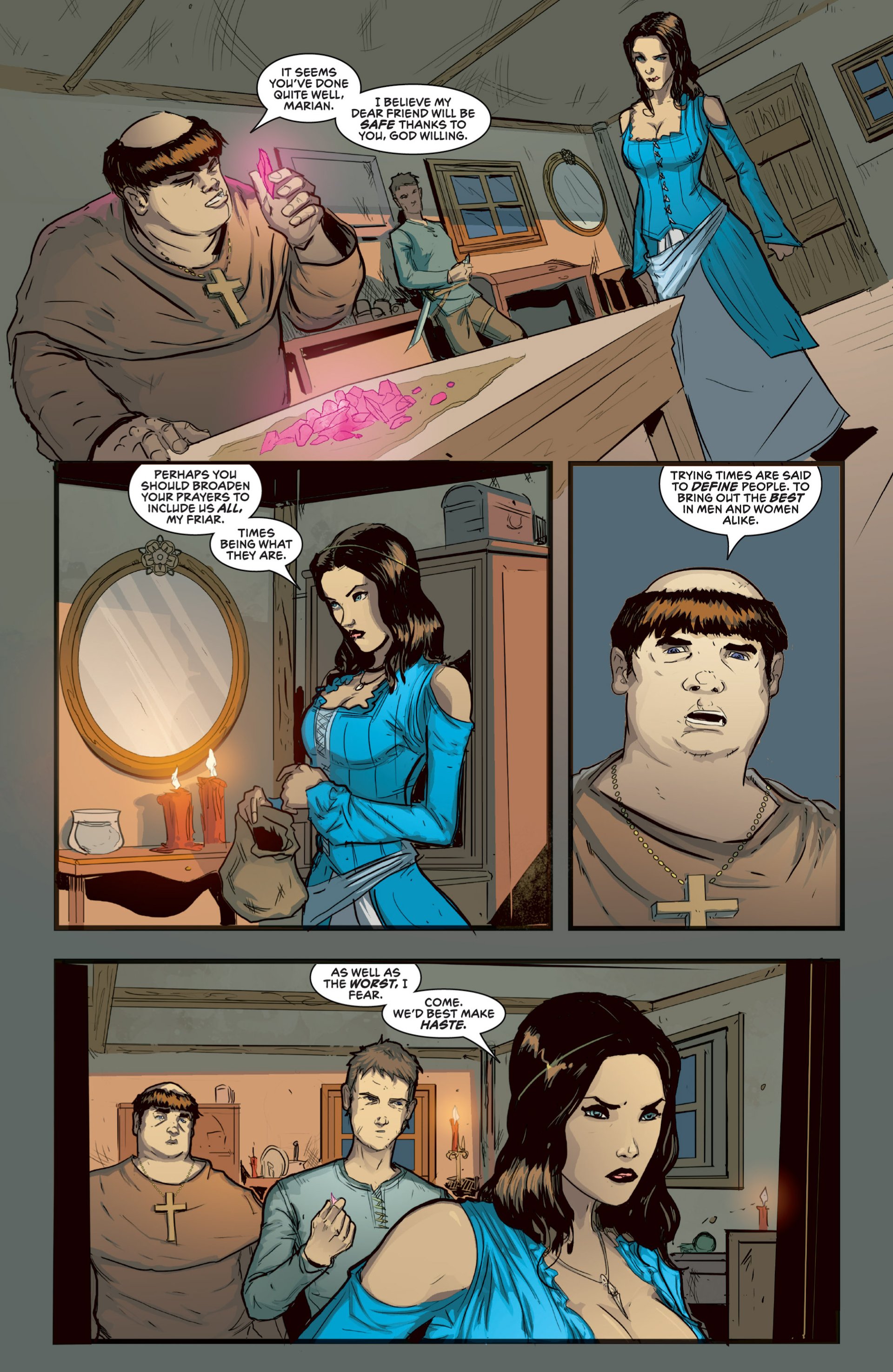 Read online Grimm Fairy Tales presents Robyn Hood: Wanted comic -  Issue #2 - 4