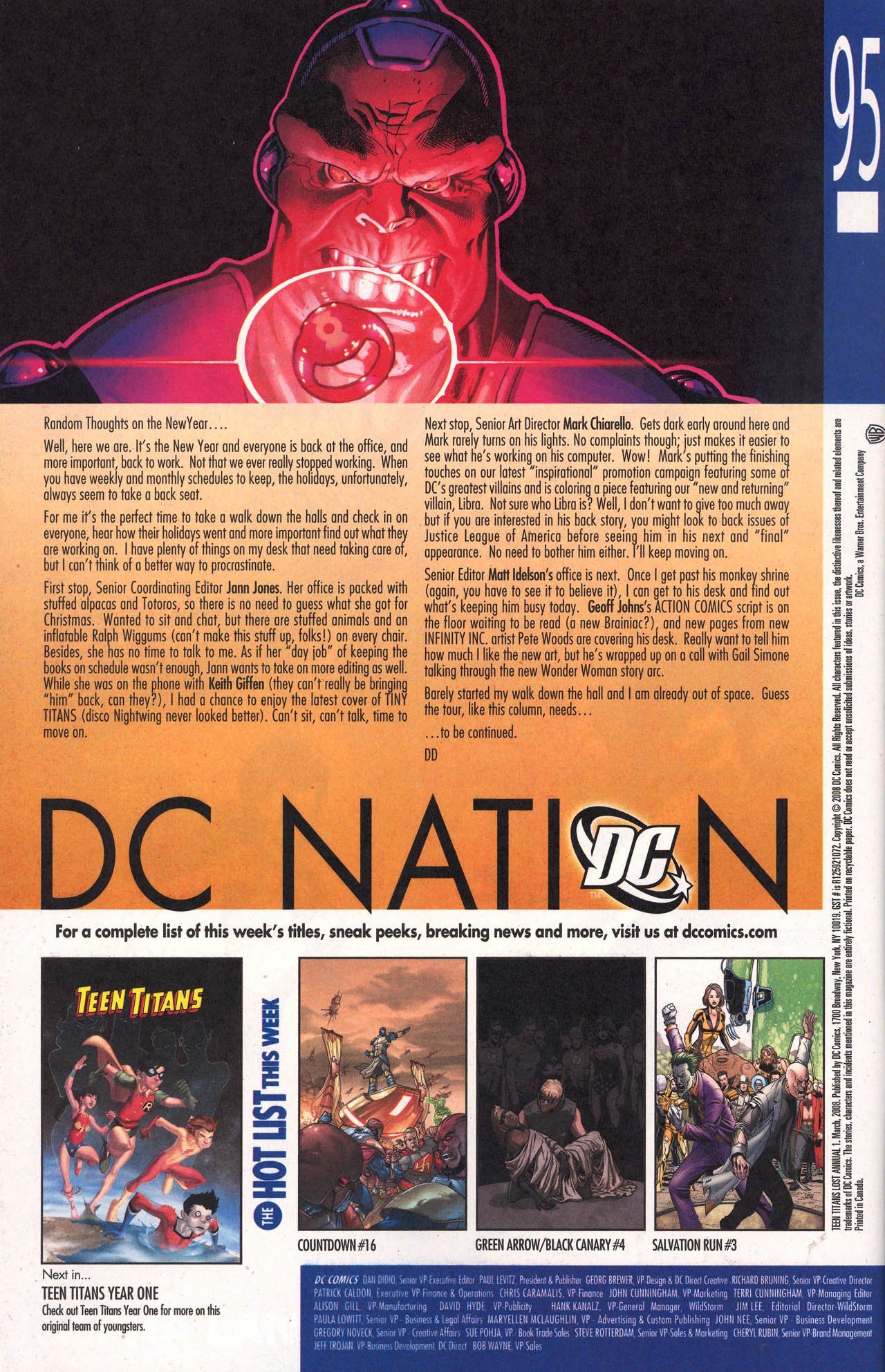 Read online Teen Titans Lost Annual comic -  Issue # Full - 62