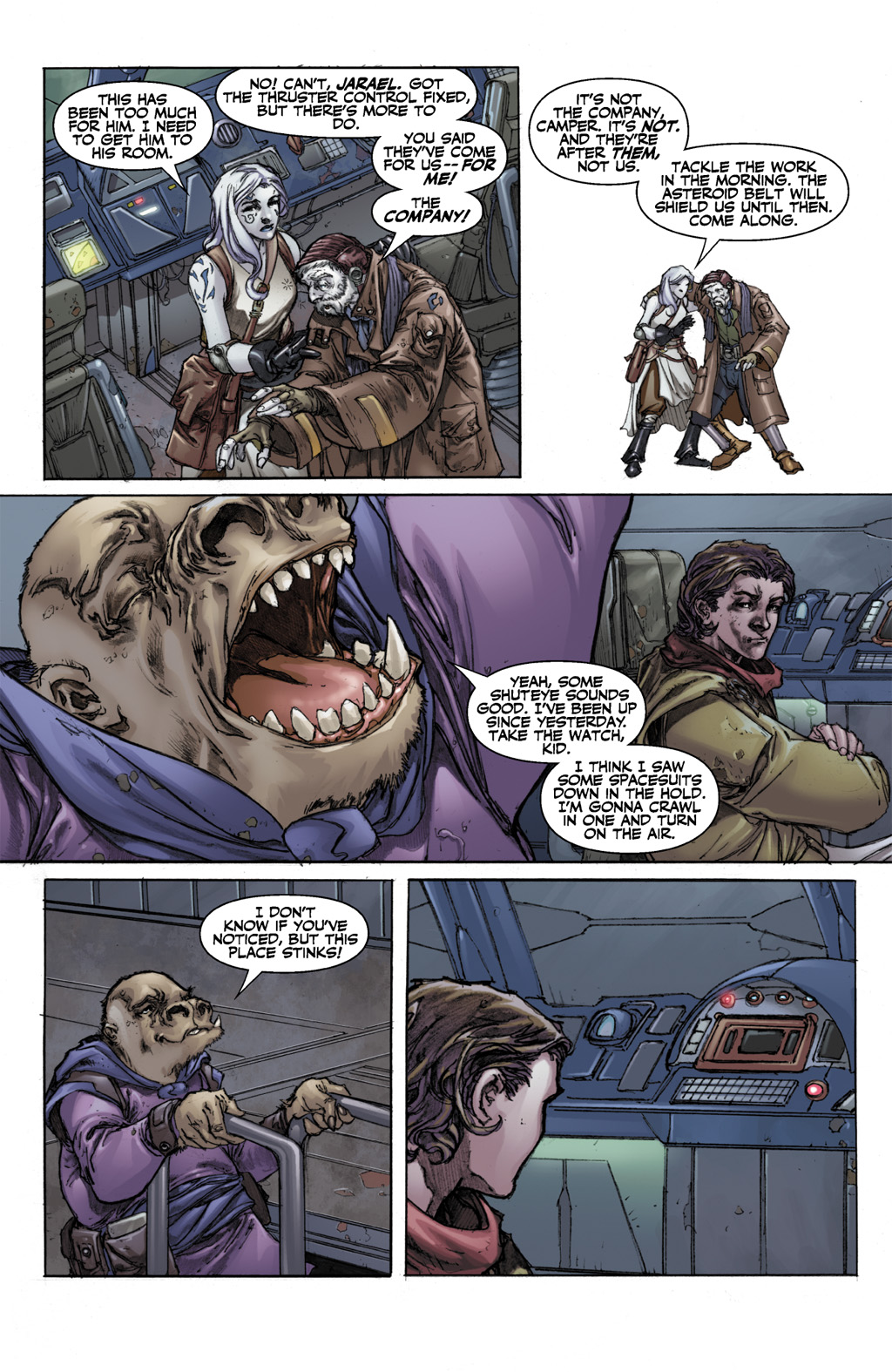 Read online Star Wars: Knights Of The Old Republic comic -  Issue #4 - 8