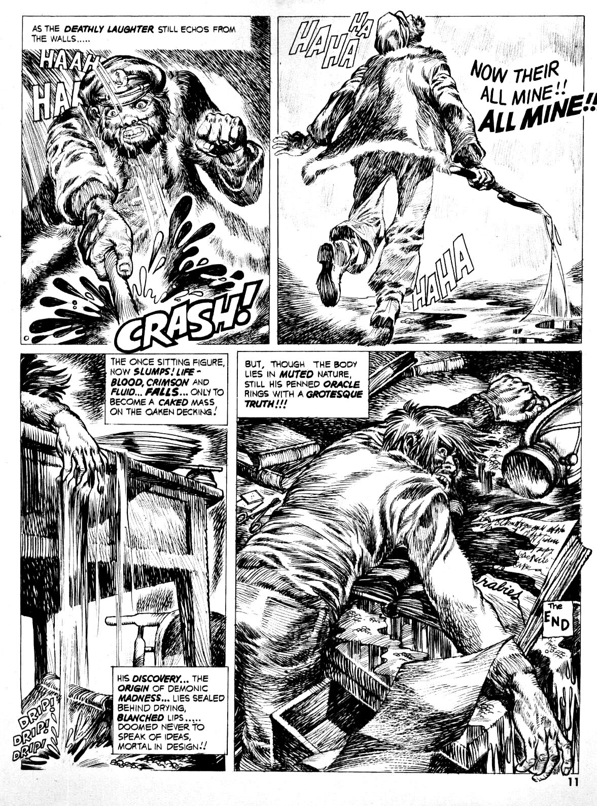 Read online Nightmare (1970) comic -  Issue #8 - 10