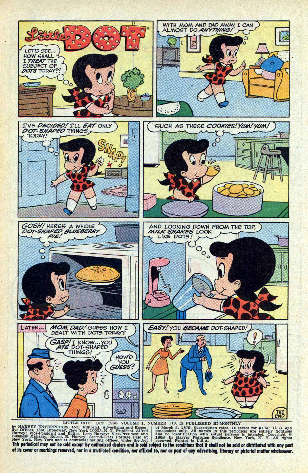 Read online Little Dot (1953) comic -  Issue #119 - 3