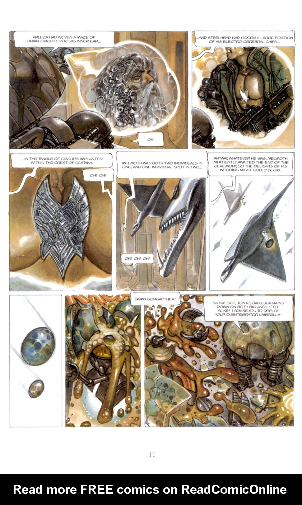 Read online The Metabarons comic -  Issue #13 - The Torment Of Dona vicenta - 12