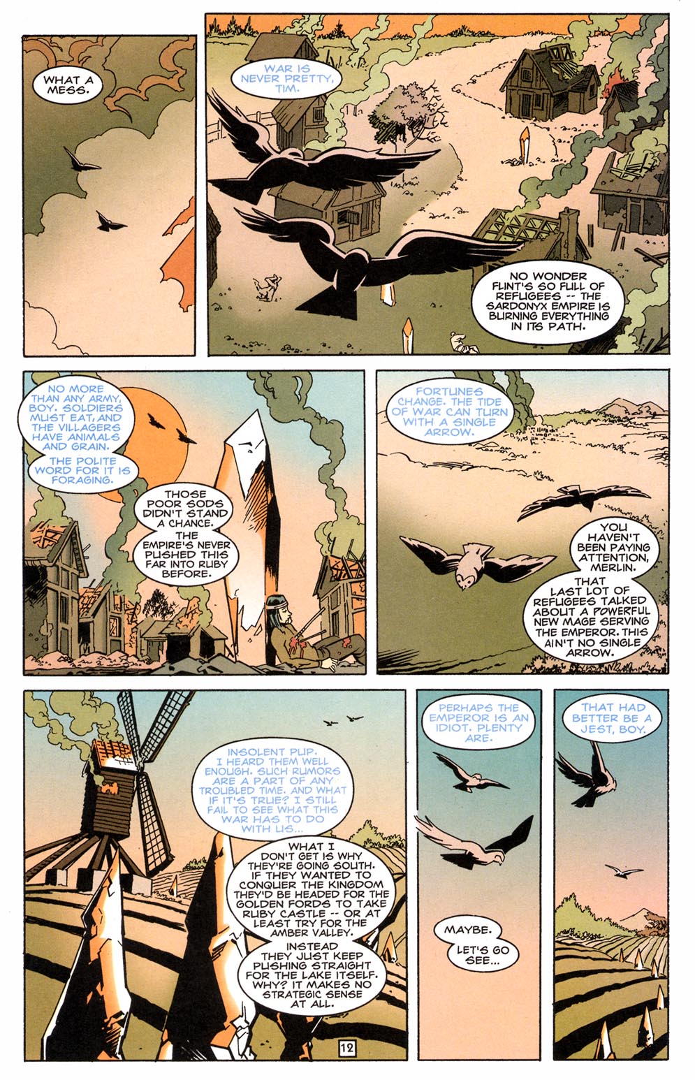 Read online Hunter:  The Age of Magic comic -  Issue #2 - 13