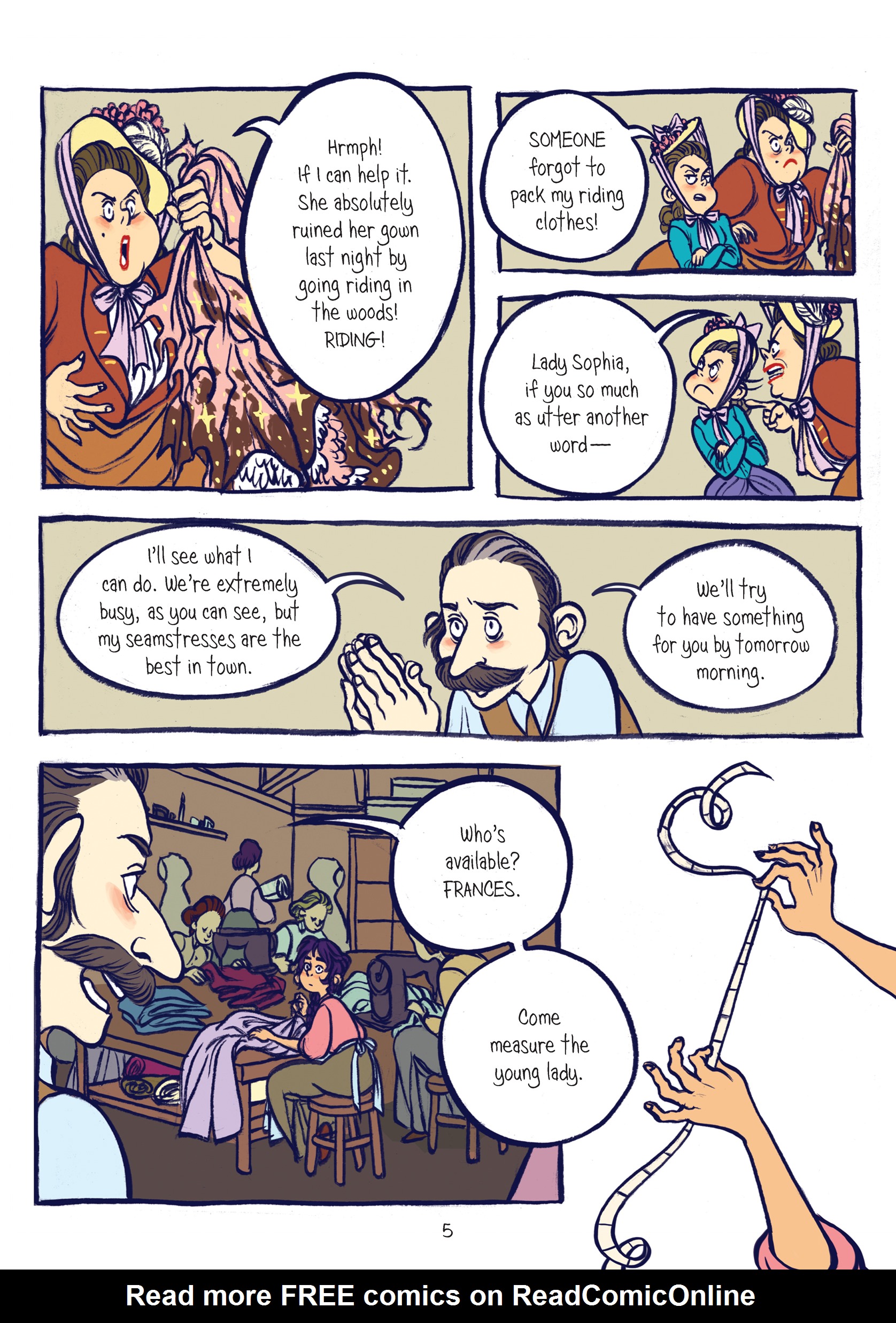 Read online The Prince and the Dressmaker comic -  Issue # TPB (Part 1) - 9