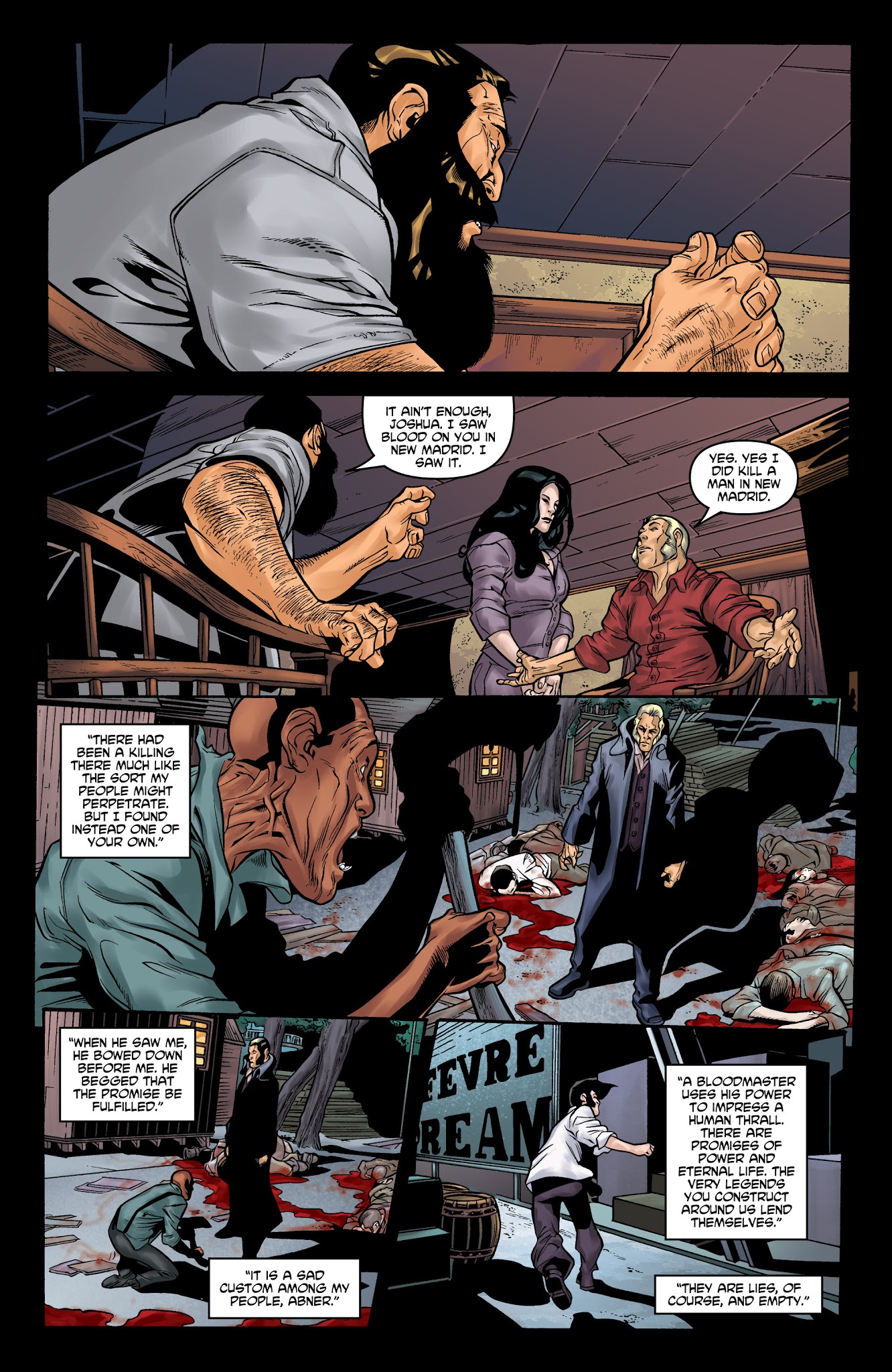 Read online George R.R. Martin's Fevre Dream comic -  Issue #5 - 20