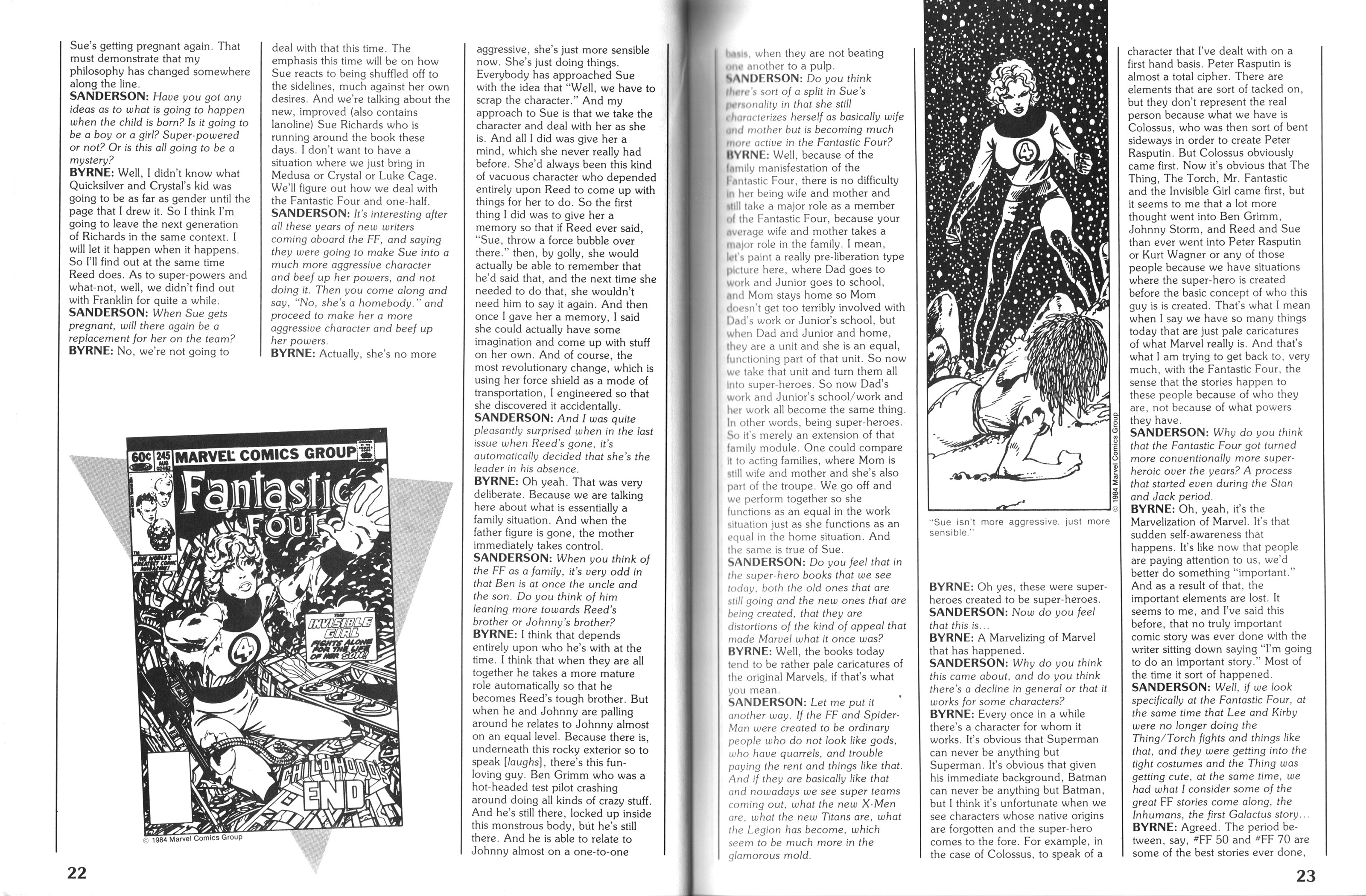 Read online Focus on John Byrne comic -  Issue # Full - 12