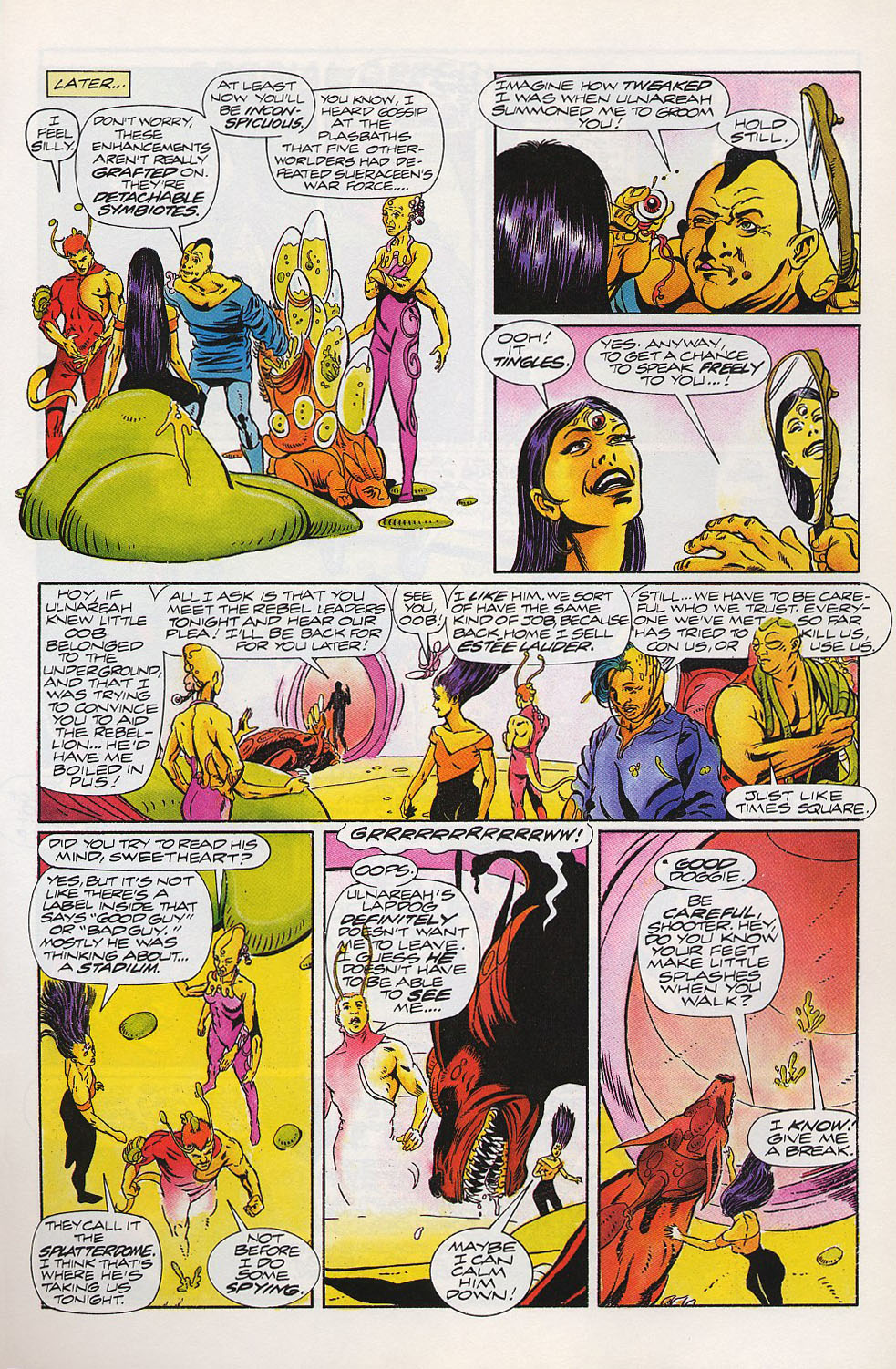 Read online Warriors of Plasm comic -  Issue #3 - 14