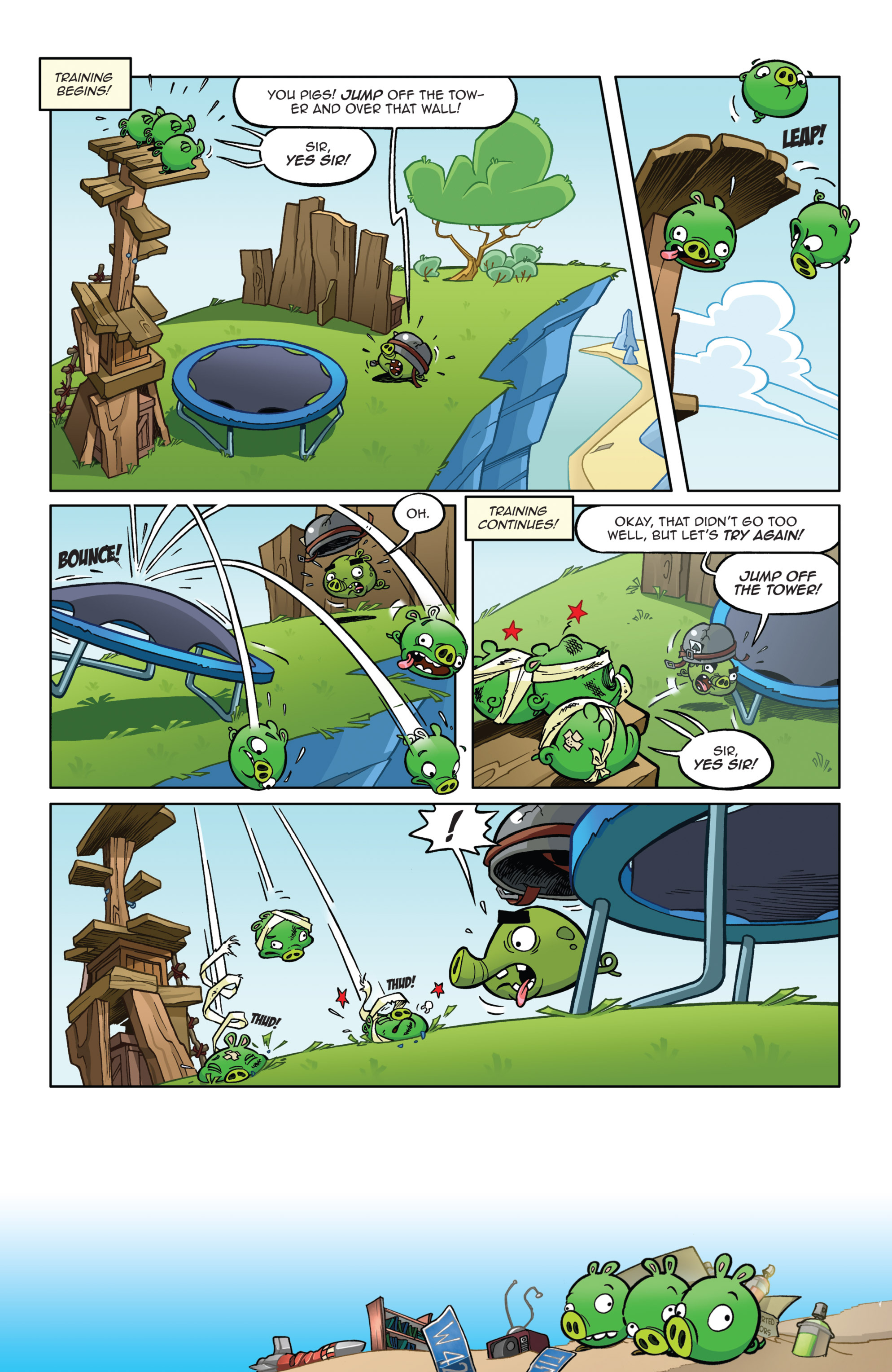 Read online Angry Birds Comics (2014) comic -  Issue #6 - 7