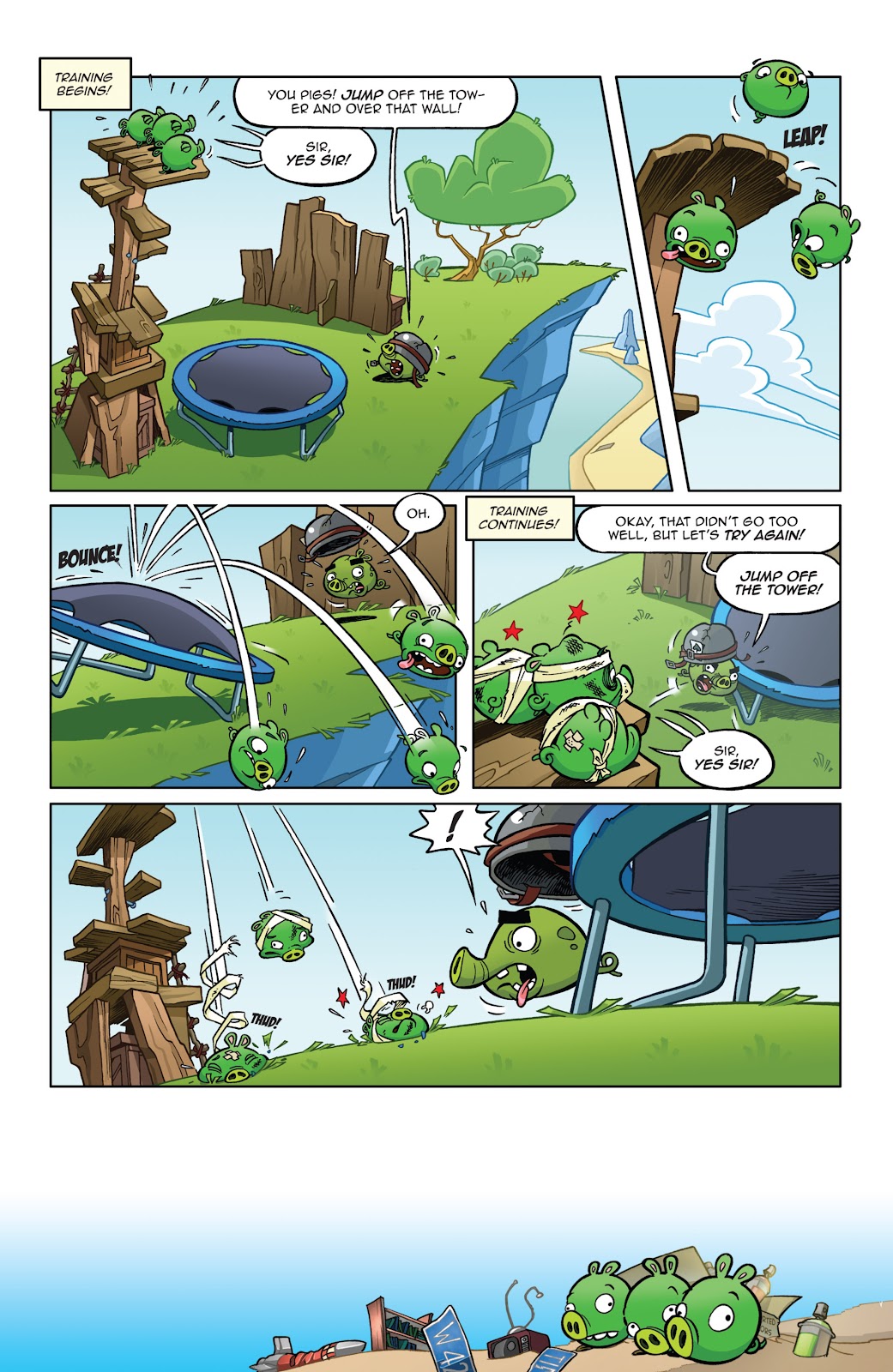 Angry Birds Comics (2014) issue 6 - Page 7