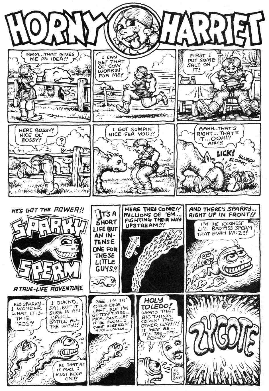 Read online Zap Comix comic -  Issue #4 - 36