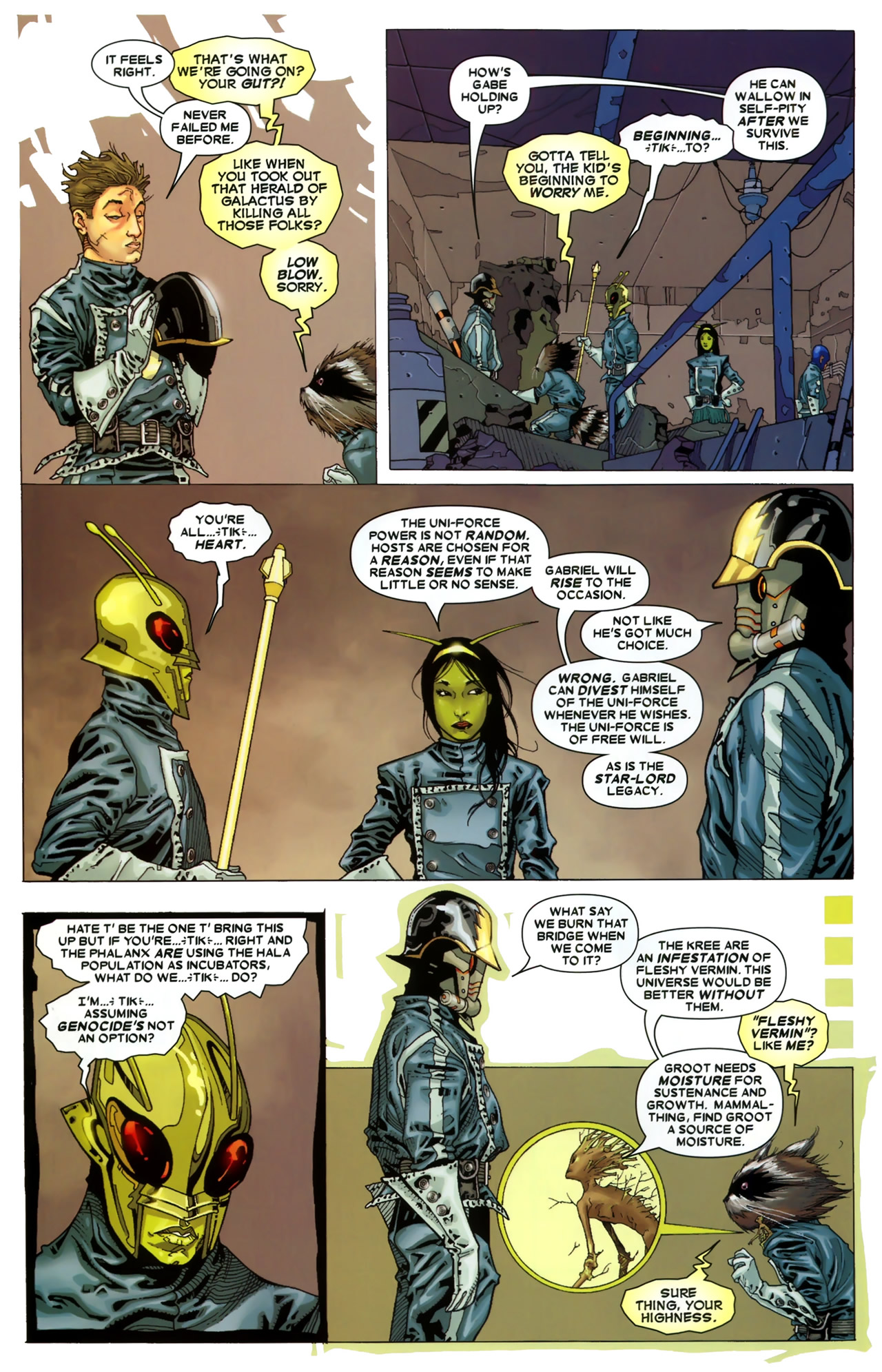 Read online Annihilation: Conquest - Starlord comic -  Issue #3 - 9