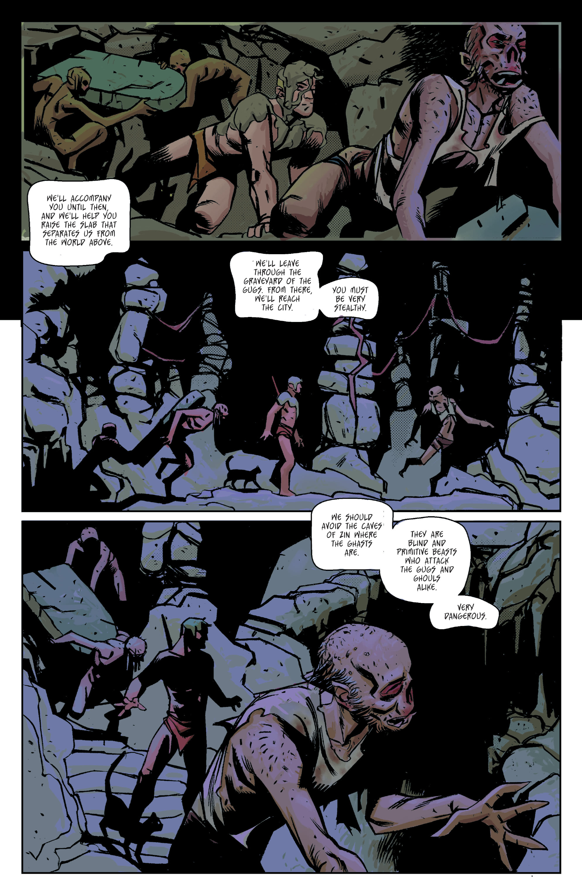 Read online Lovecraft Unknown Kadath comic -  Issue #3 - 22