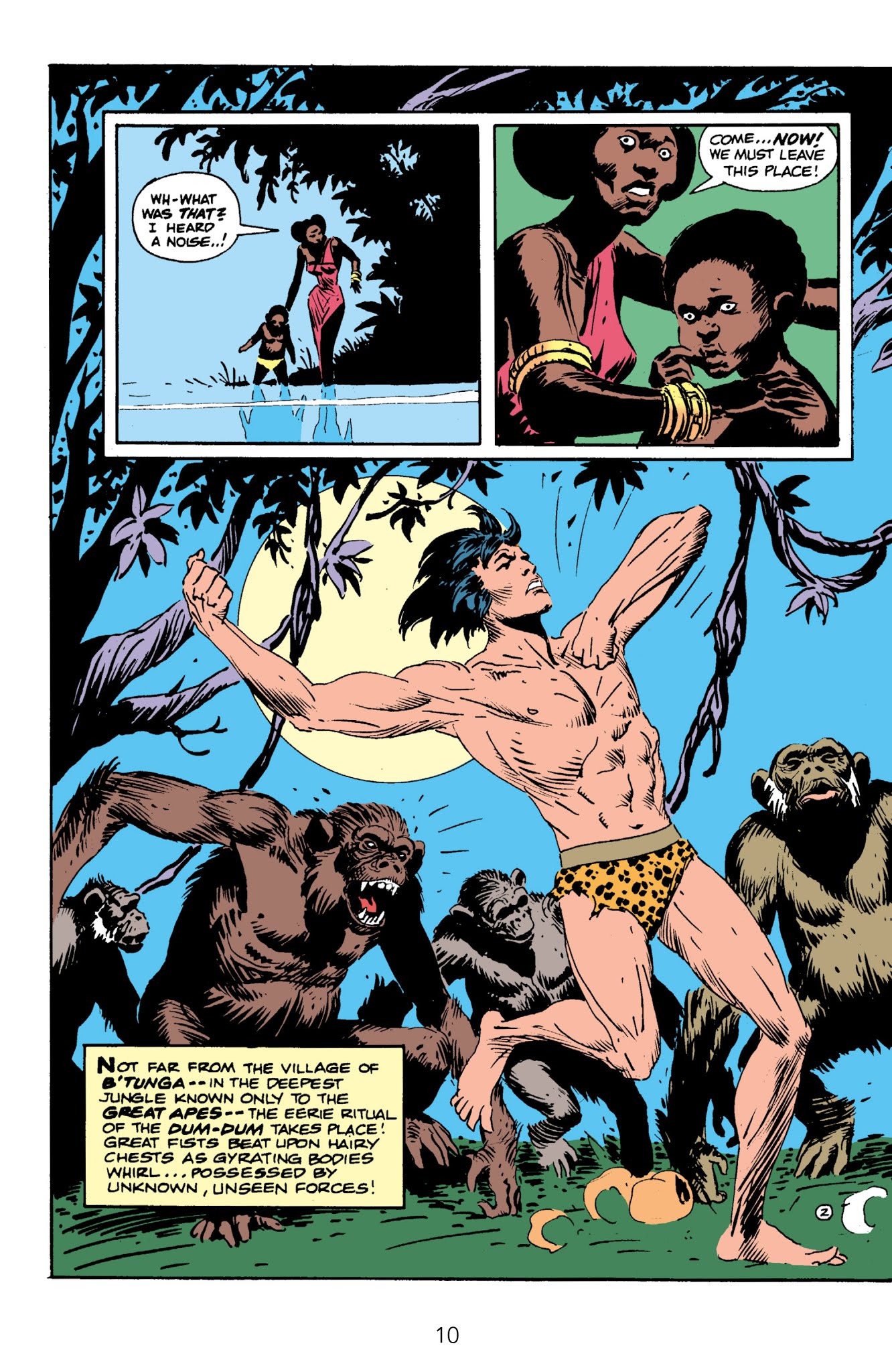Read online Edgar Rice Burroughs' Tarzan The Joe Kubert Years comic -  Issue # TPB 3 (Part 1) - 12