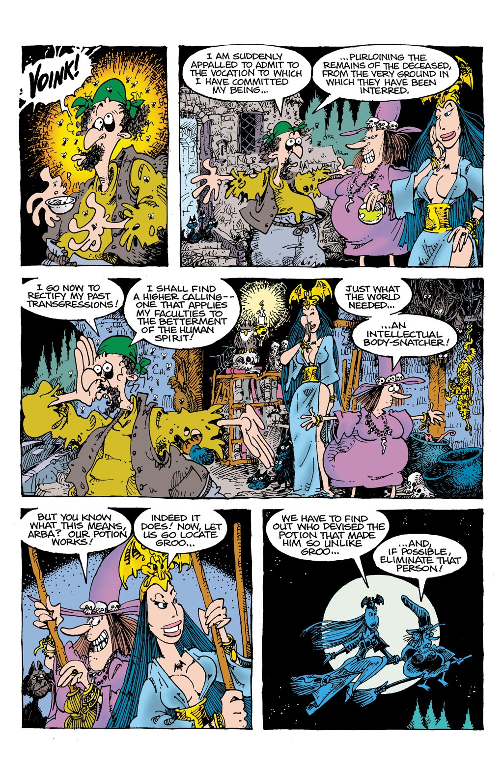 Read online Sergio Aragonés' Groo: The Most Intelligent Man In The World comic -  Issue # TPB - 41