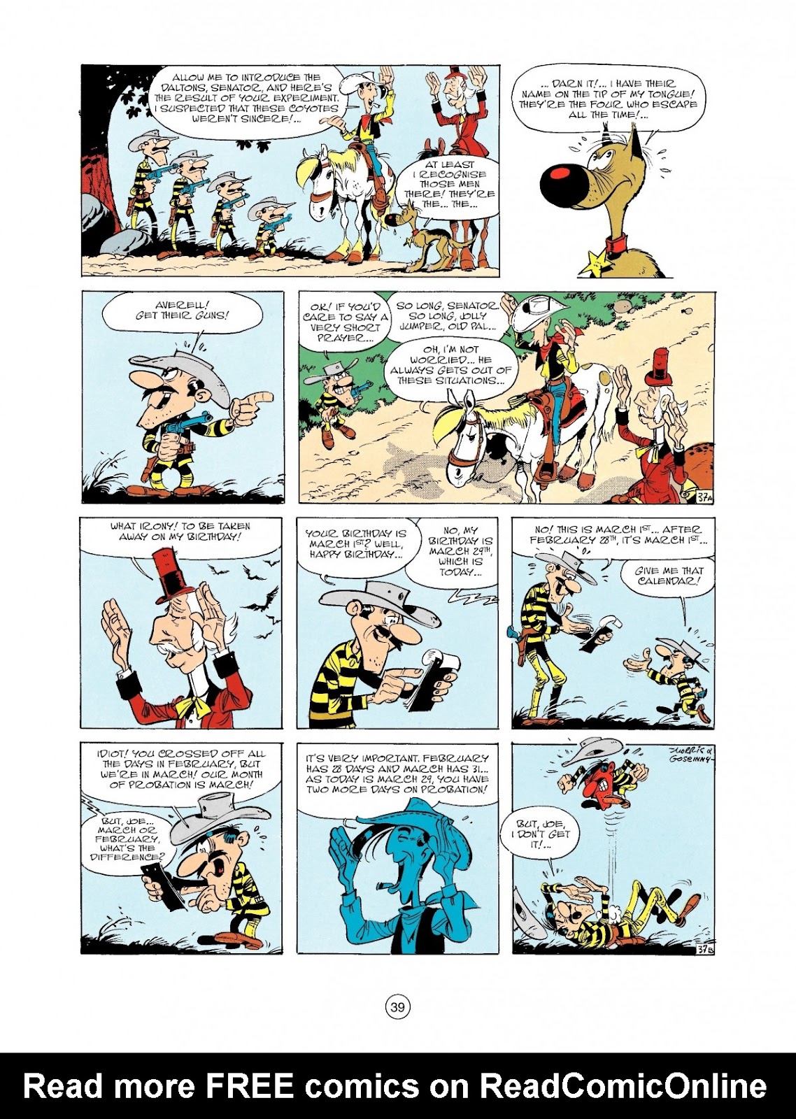 A Lucky Luke Adventure issue 36 - Page 39