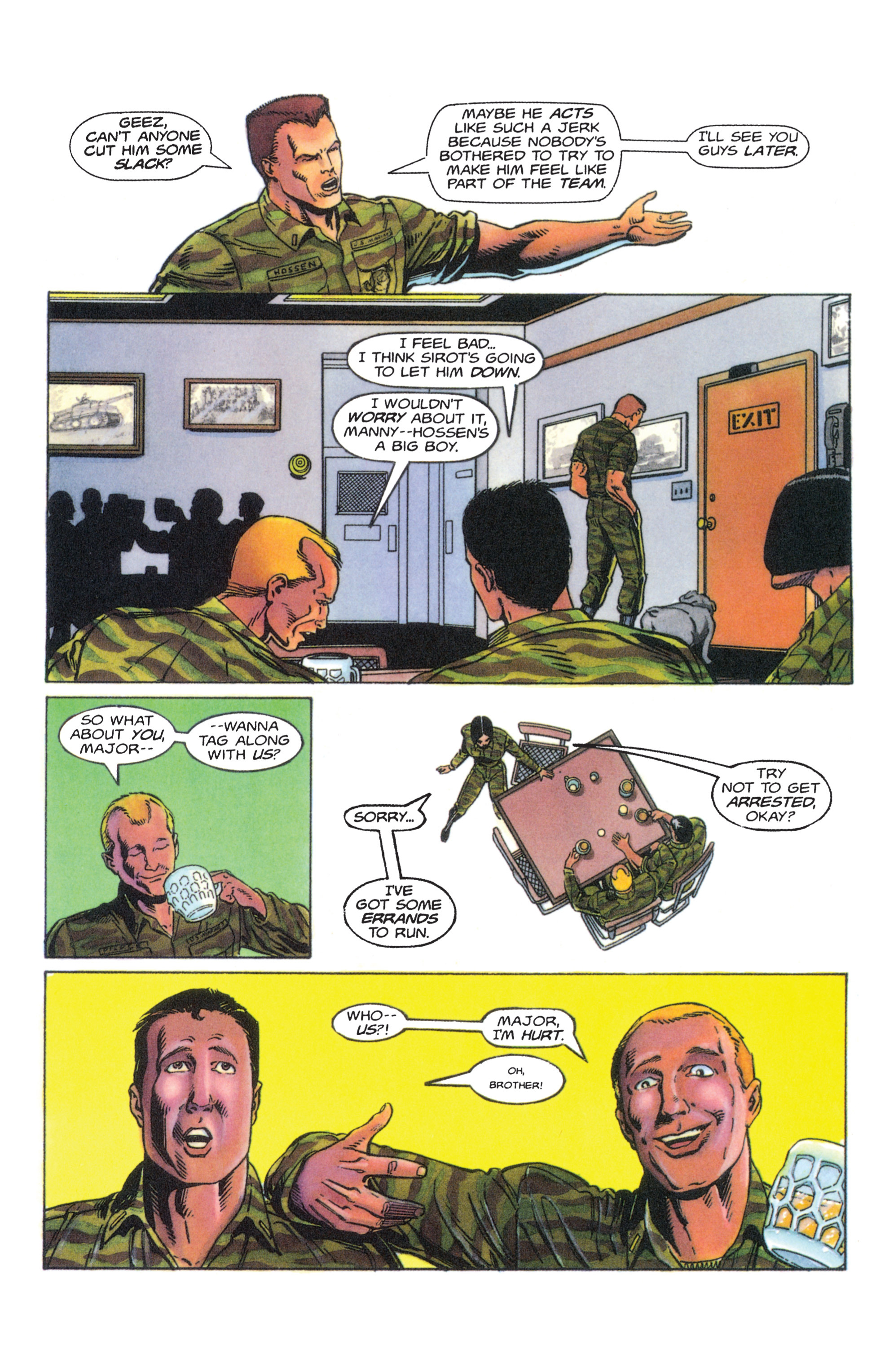 Read online Armorines comic -  Issue #4 - 11