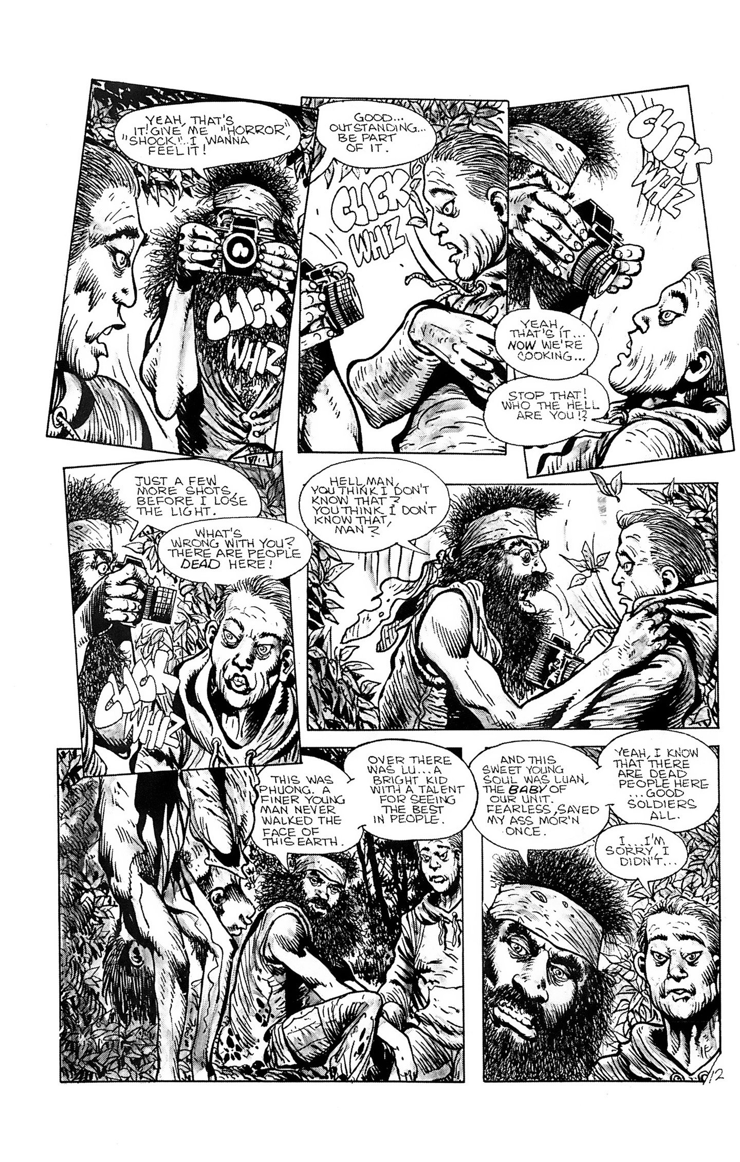 Read online Fire Team comic -  Issue #5 - 16