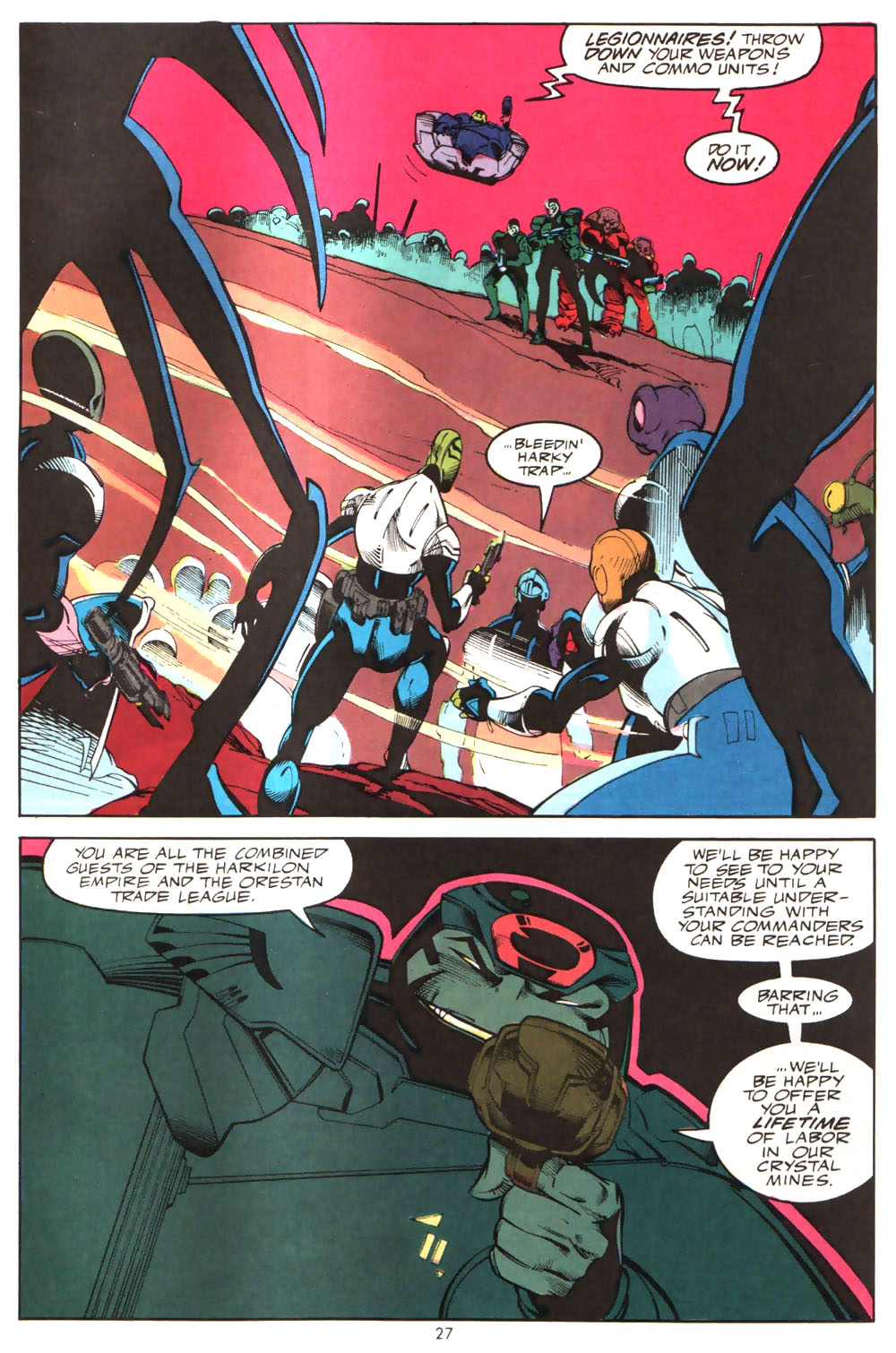 Read online Alien Legion (1987) comic -  Issue #9 - 29